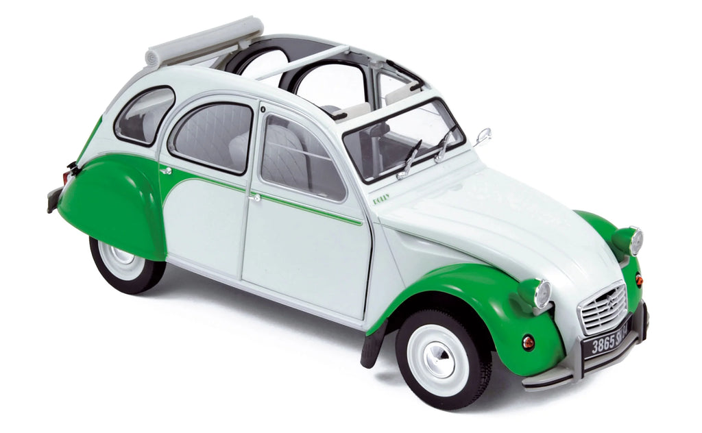 Citroën 2CV Dolly 1985 Bambou Green&Meije White 1:18