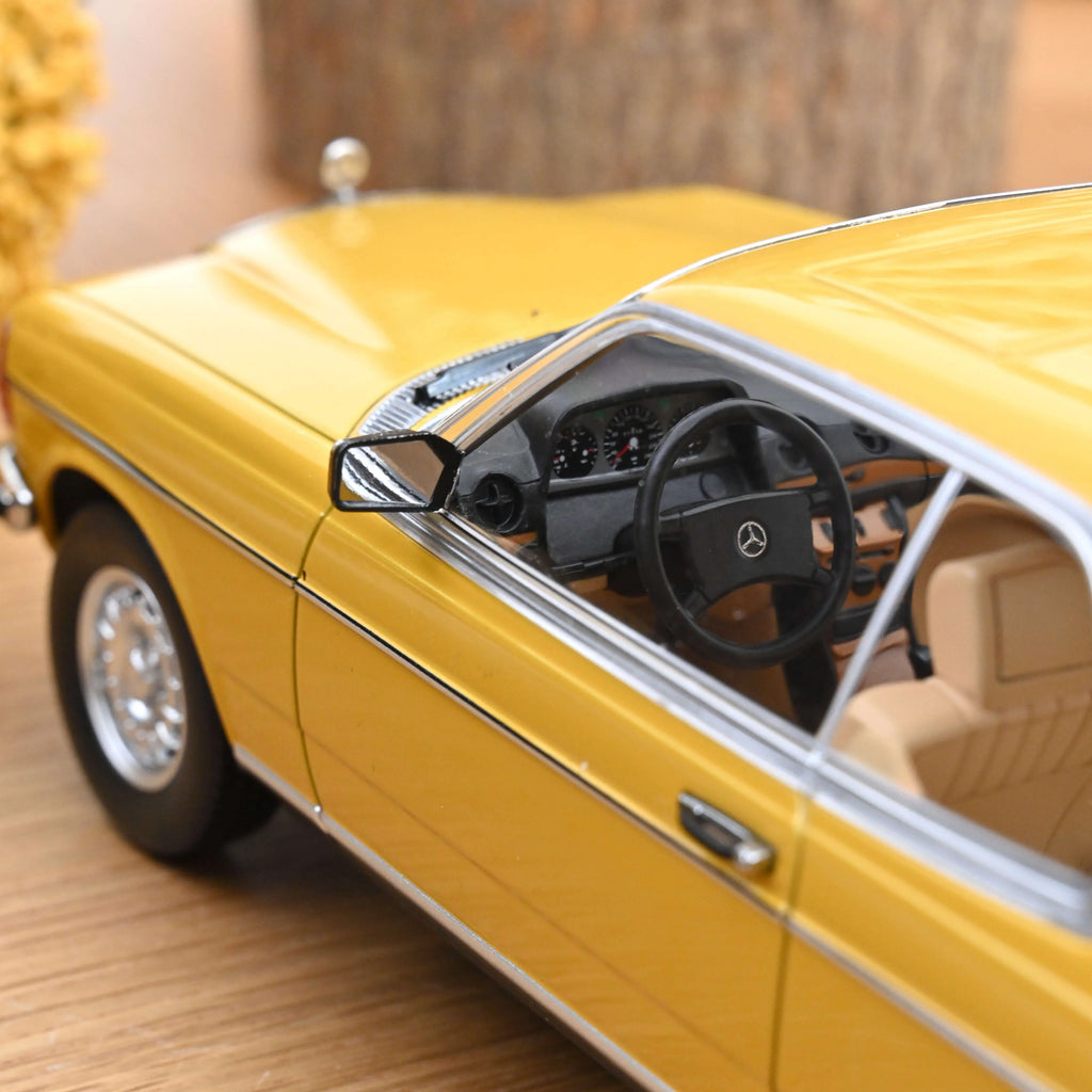 Mercedes-Benz 280 CE 1980 Sahara Yellow 1:18