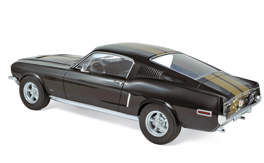 Ford Mustang Fastback 1968 Black&Gold 1:12 - 100pcs