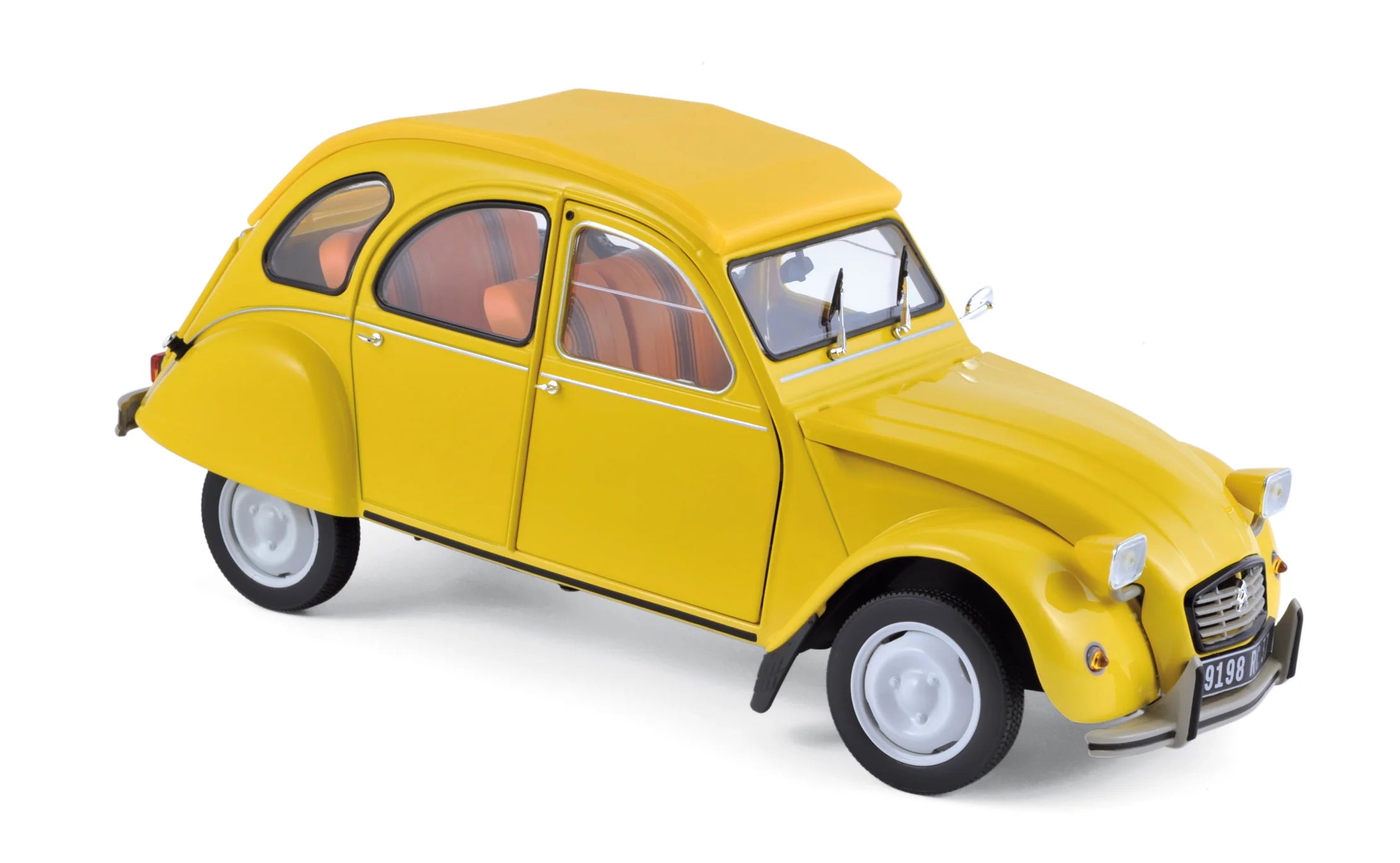 Citroën 2CV 6 Club 1979 Mimosa Yellow 1:18