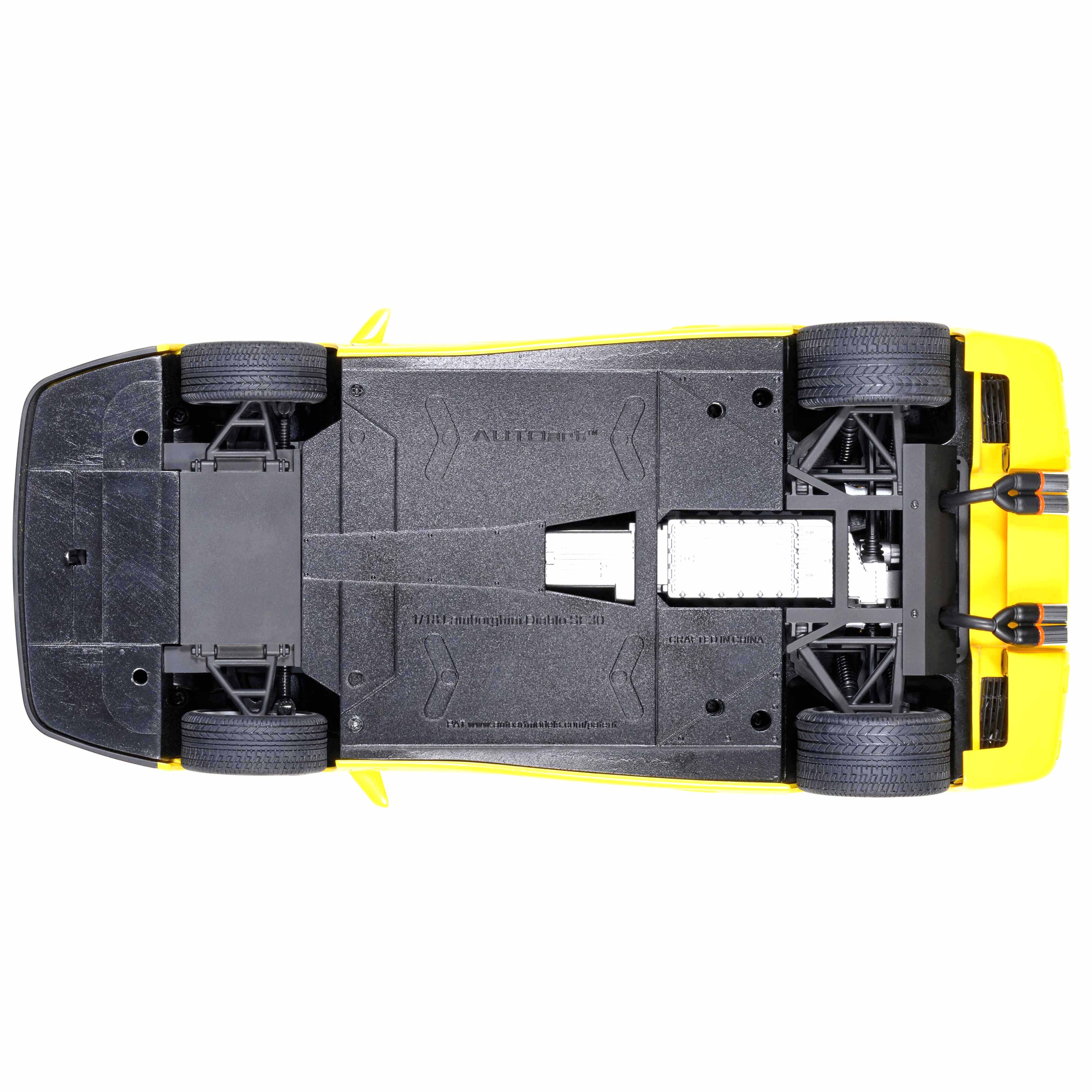 Lamborghini Diablo SE JOTA Superfly Yellow 1995 1:18