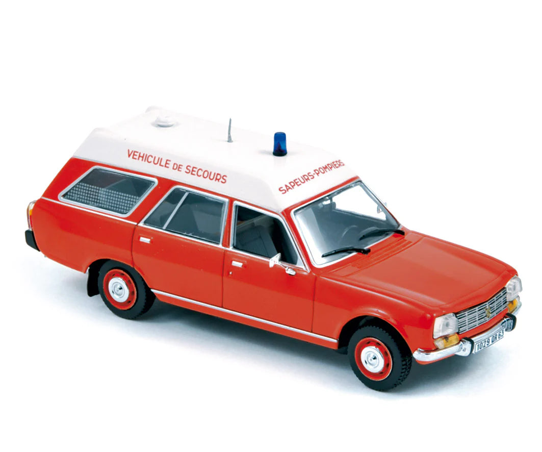 Peugeot 504 Estate 1979 Pompiers Ambulance 1:43