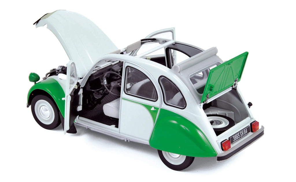Citroën 2CV Dolly 1985 Bambou Green&Meije White 1:18