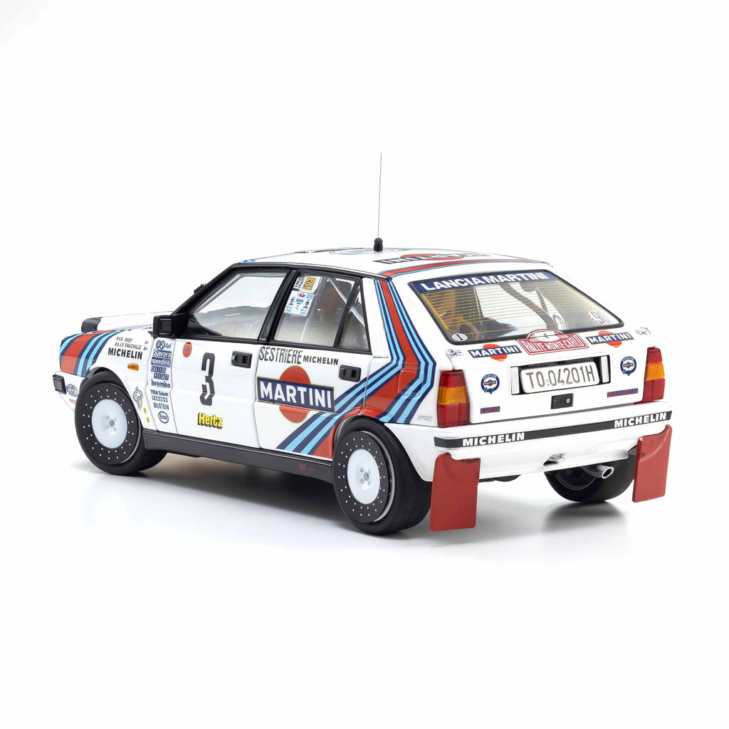 Lancia Delta HF 4WD 1988 Rallye Monte-Carlo LANCIA MARTINI N°3 1/18