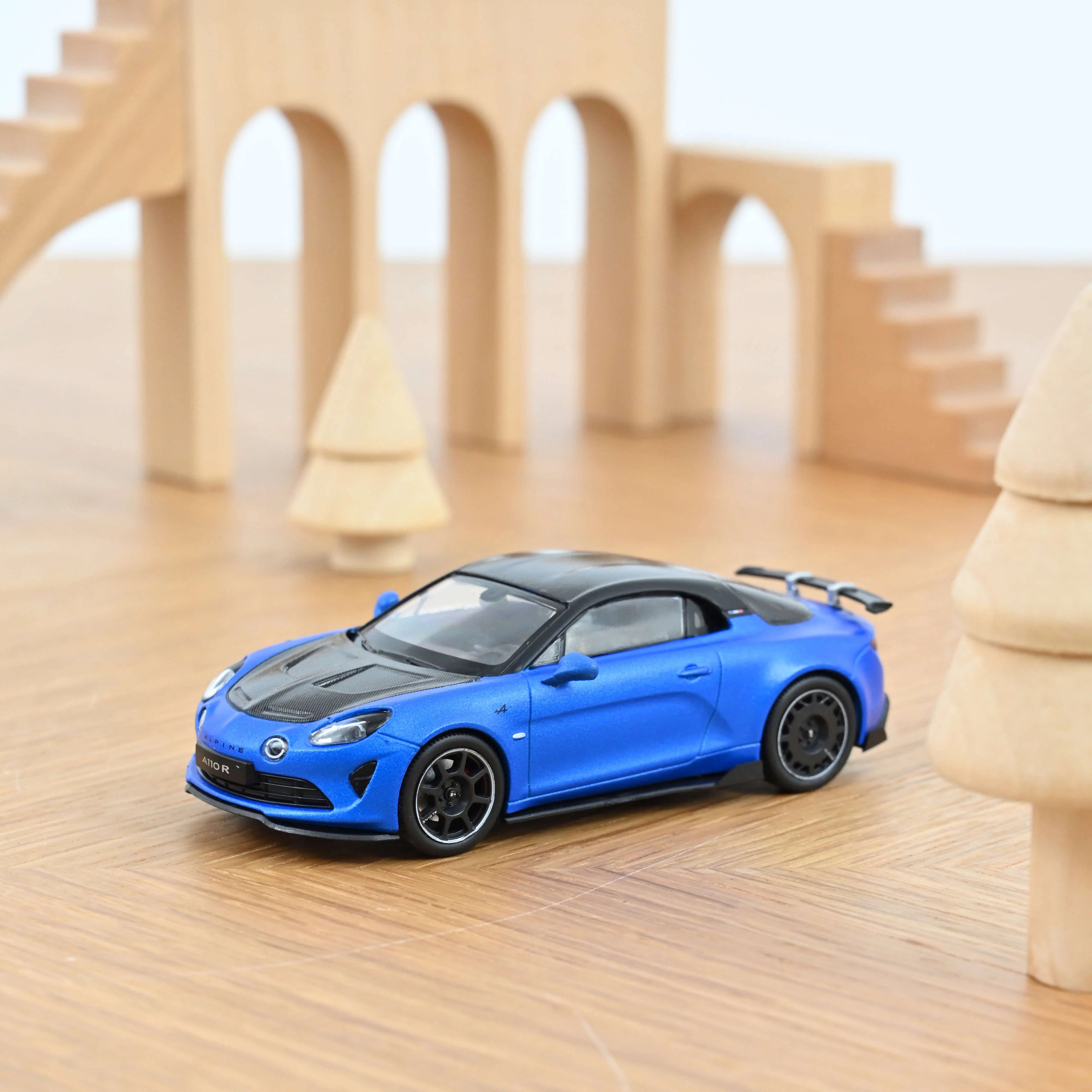 Alpine A110 R 2023 Bleu Alpine Mat 1:43