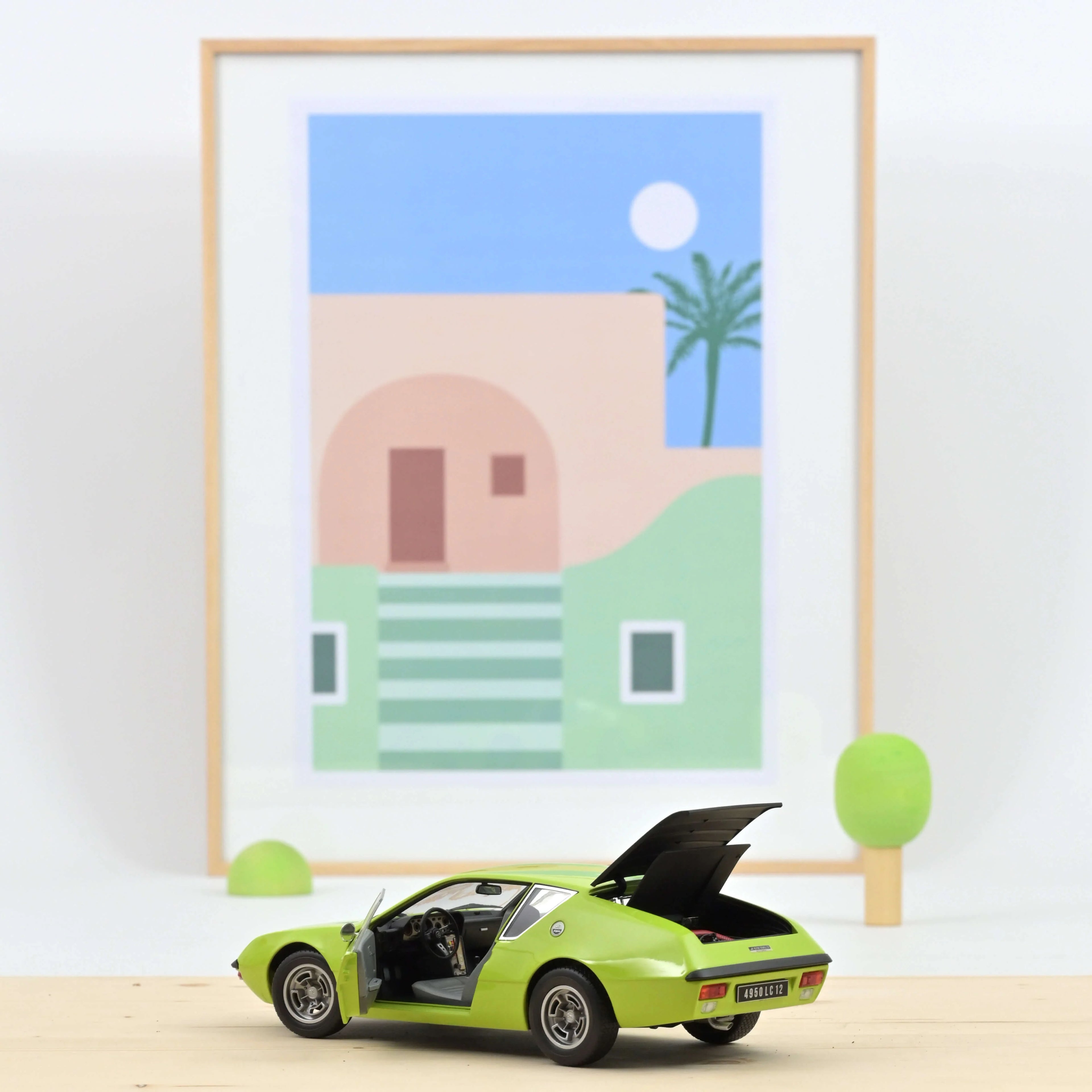 Alpine A310 1600 VF 1975 Vert Tilleul 1:18 - 310 pcs