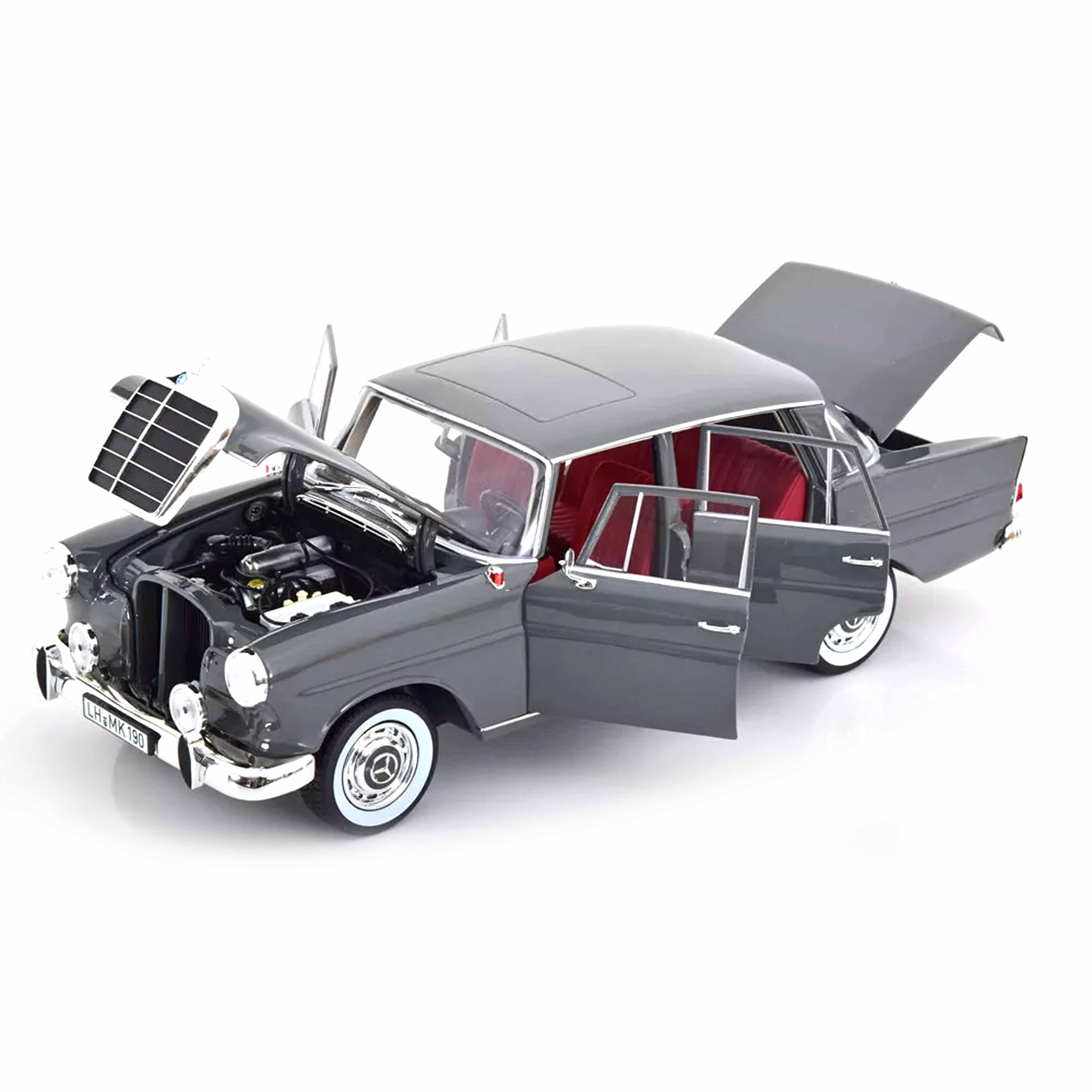 Mercedes-Benz 190 D 1964 Grey 1:18