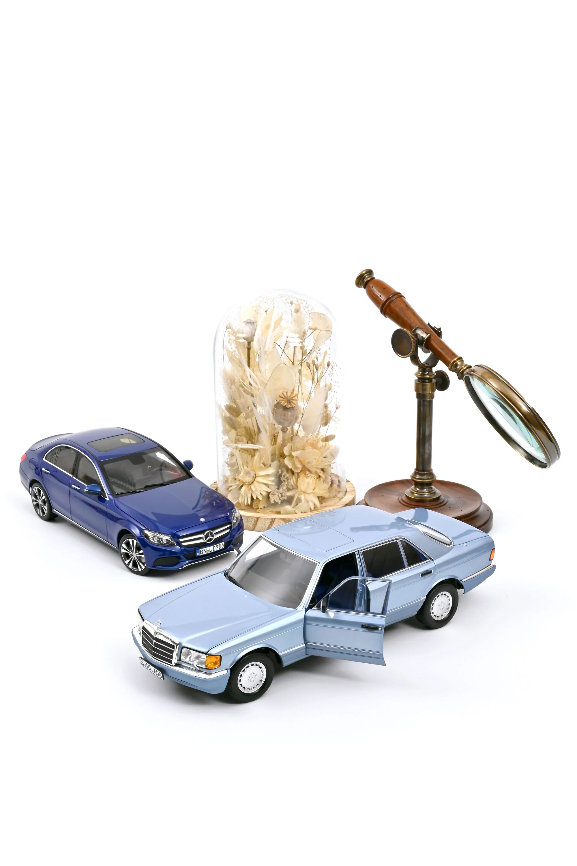 Mercedes-Benz C-Klasse 2014 Blue metallic 1:18