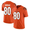 C.Bengals #80 Andrei Iosivas Player Orange Vapor Limited Game Football Jerseys