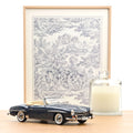 Mercedes-Benz 190 SL 1957 Middle Blue 1:18