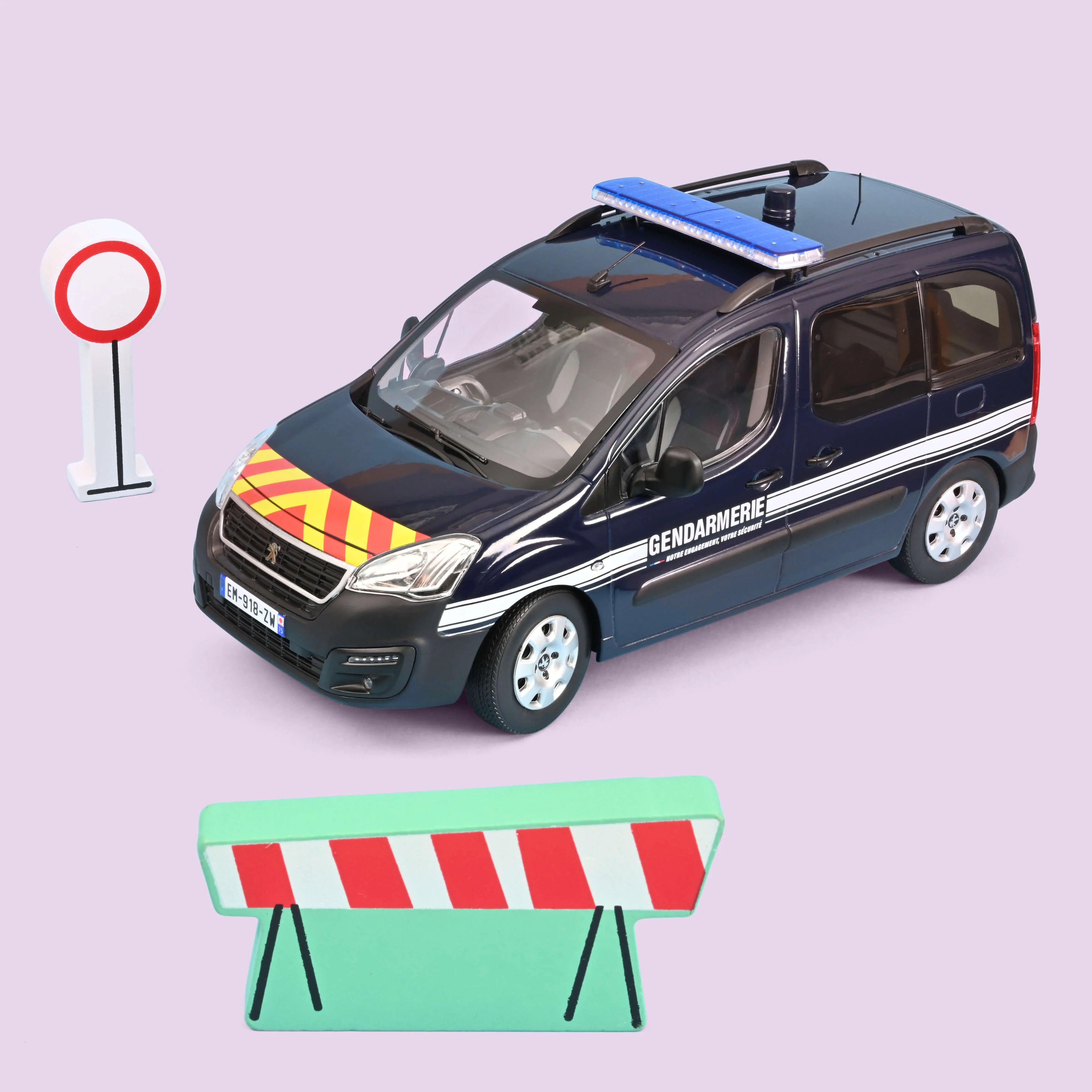 Peugeot Partner 2018 Gendarmerie 1:18