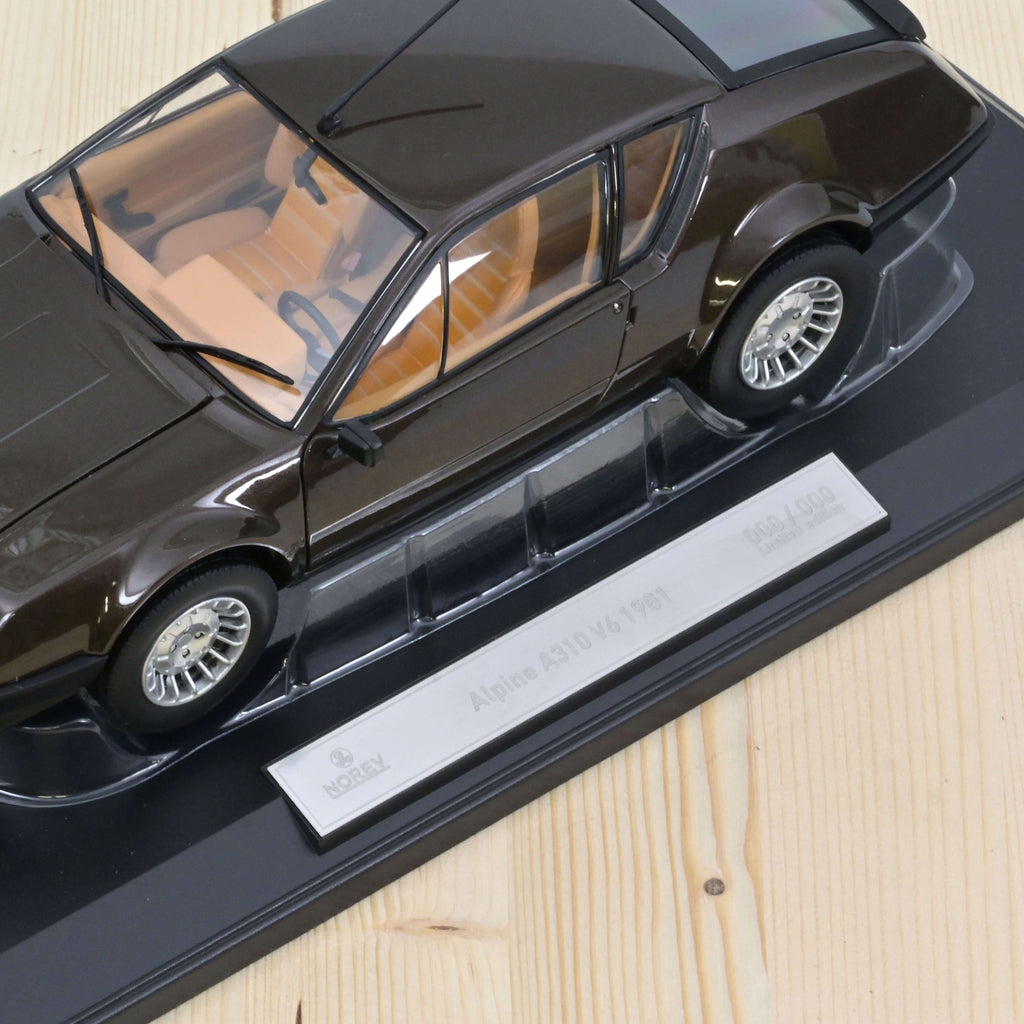 Alpine A310 V6 1981 Brun métallisé 1:18 - 200 pcs