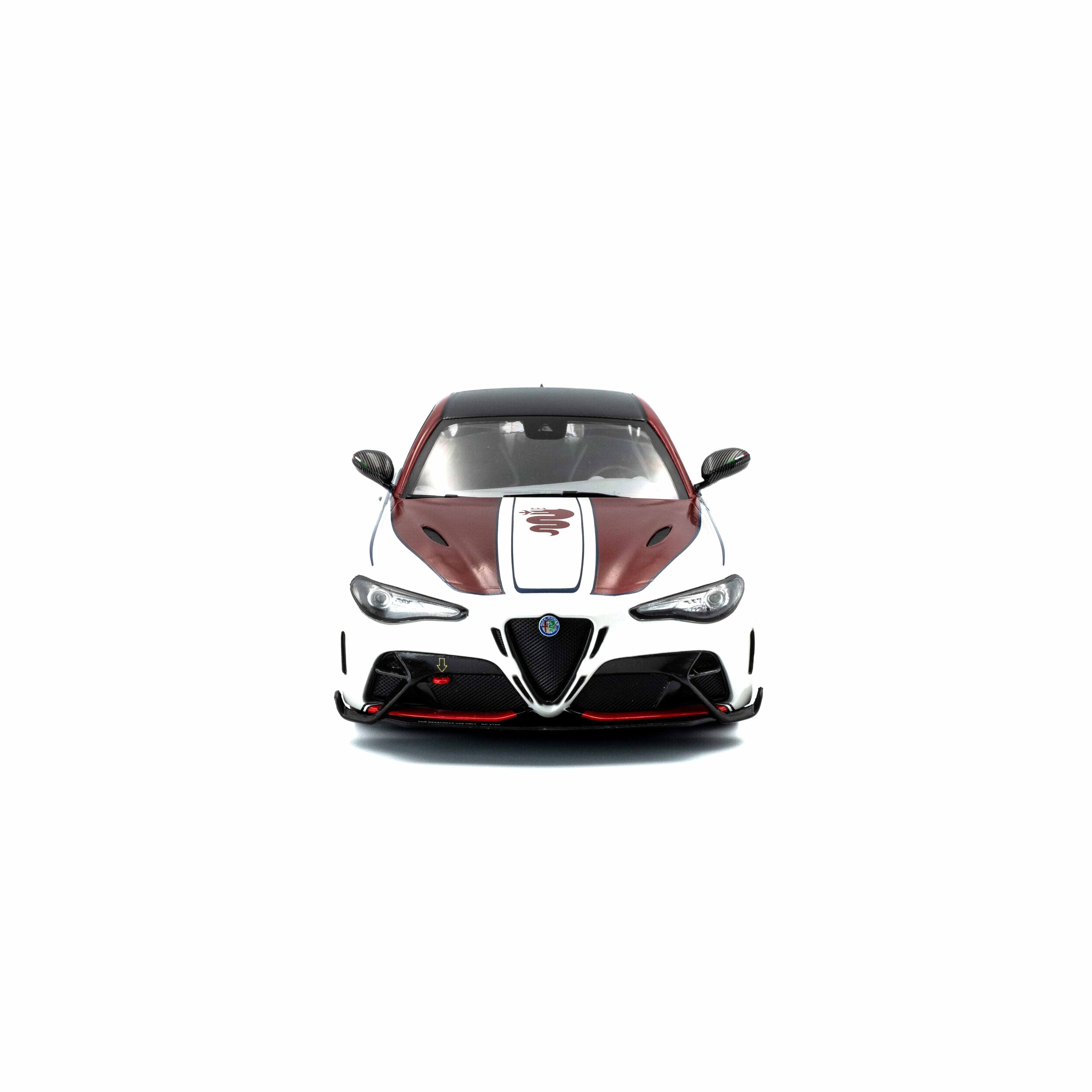 Alfa Romeo Giulia GTA-M Bianco I Rosso White 2023 1:18