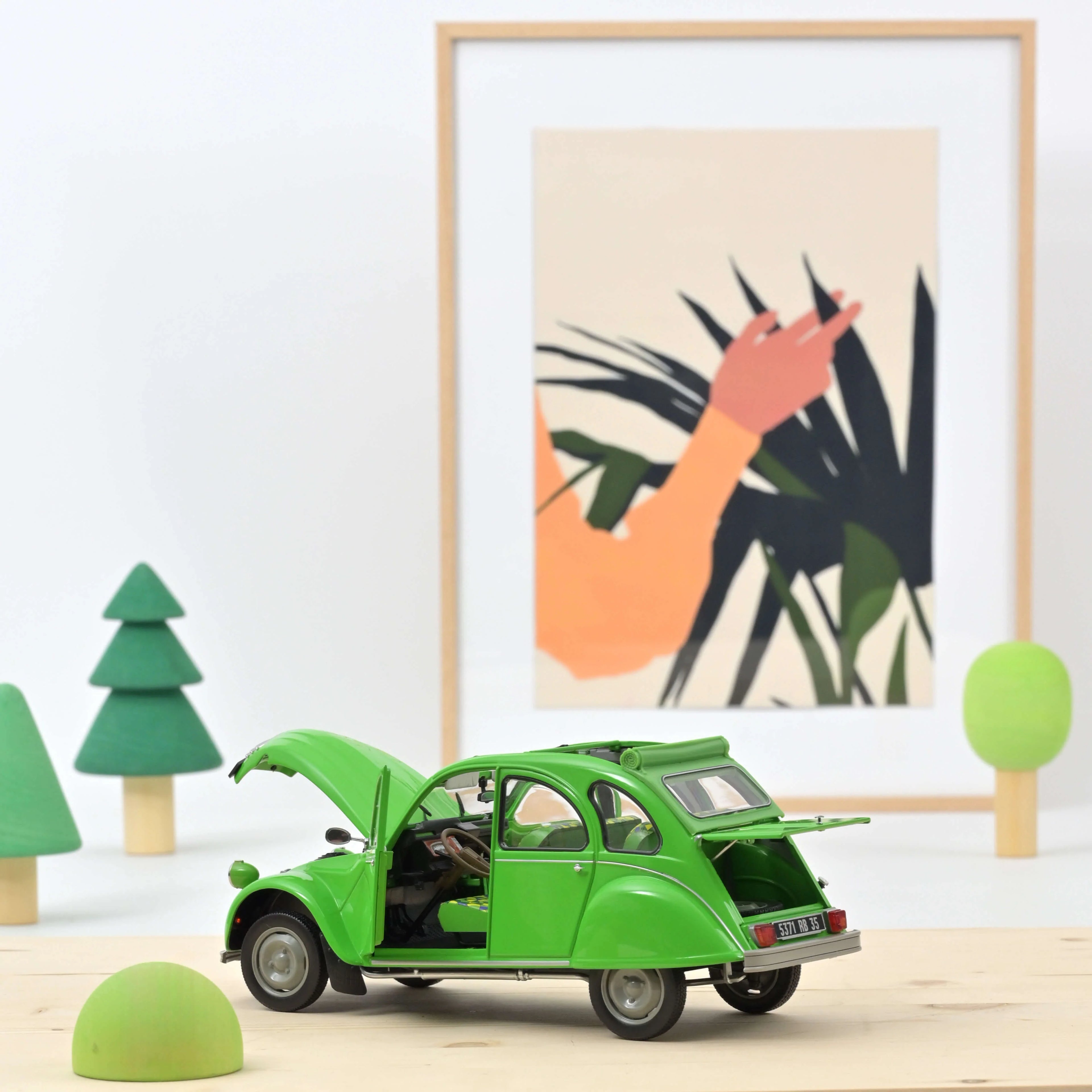 Citroën 2CV 1974 Vert Palmeraie 1:18 - 300 ex.