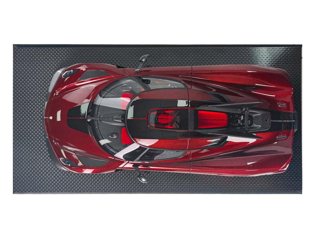 Pre-order FrontiArt Koenigsegg Jesko Absolut 7290 Red Tinted Carbon - Limited 199 pcs