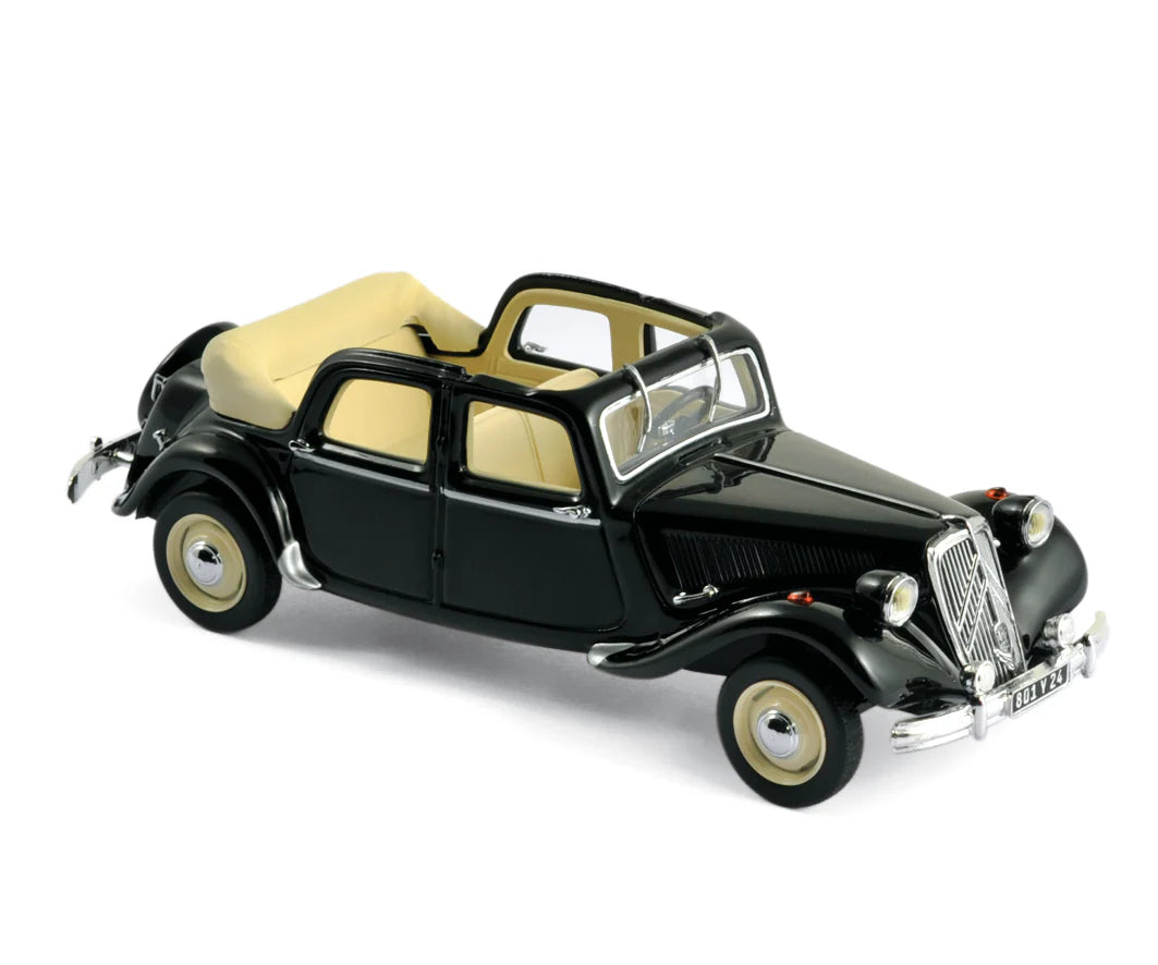 Citroën Traction 15-Six Découvrable A.E.A.T 1951 Schwarz 1:43