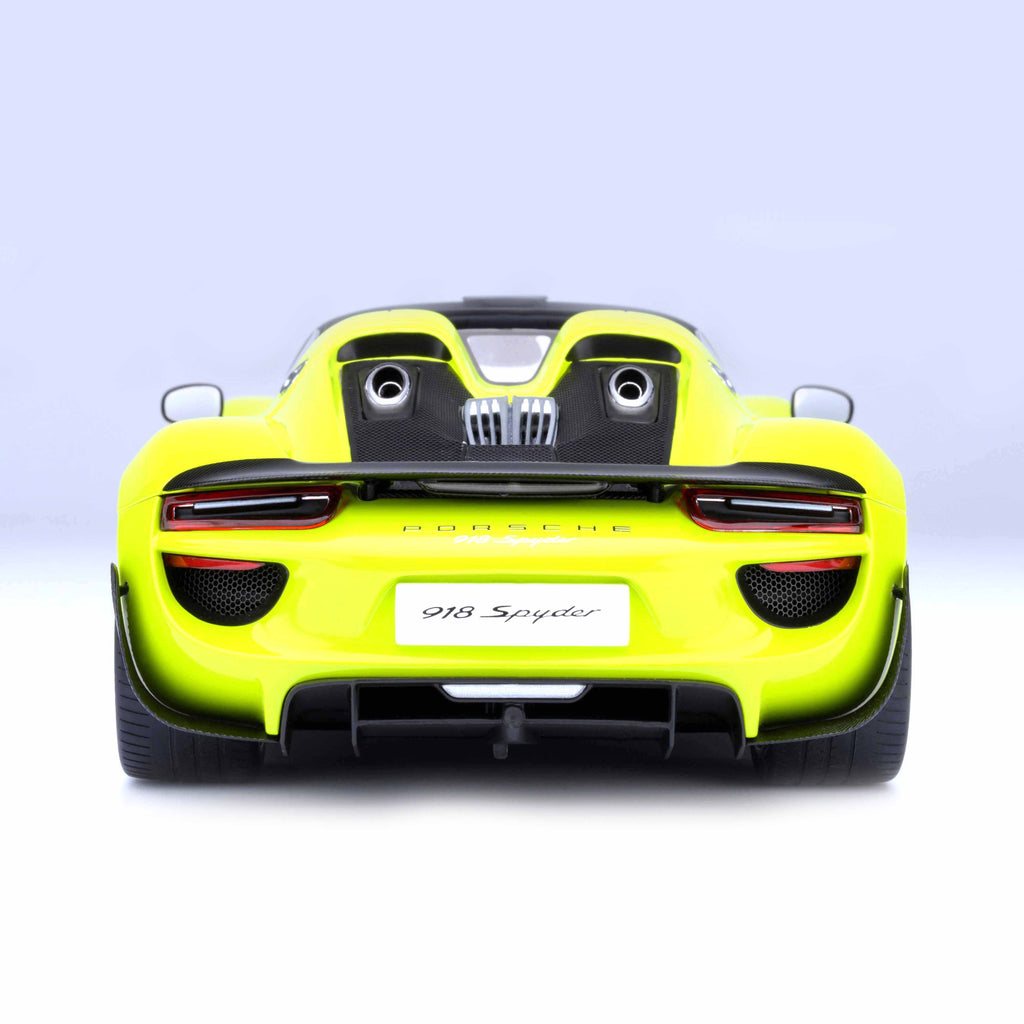 Porsche 918 Spyder Weissach Package Acid Green 1:18
