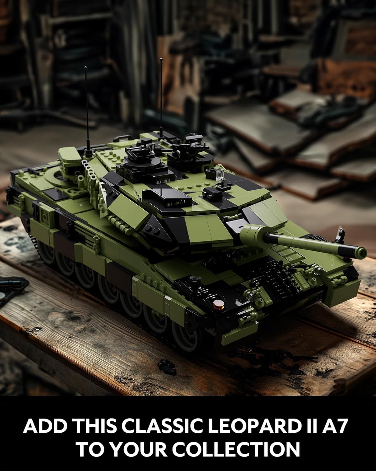 Nifeliz Leopard II A7 Tank (2069 PCS, NF10269)
