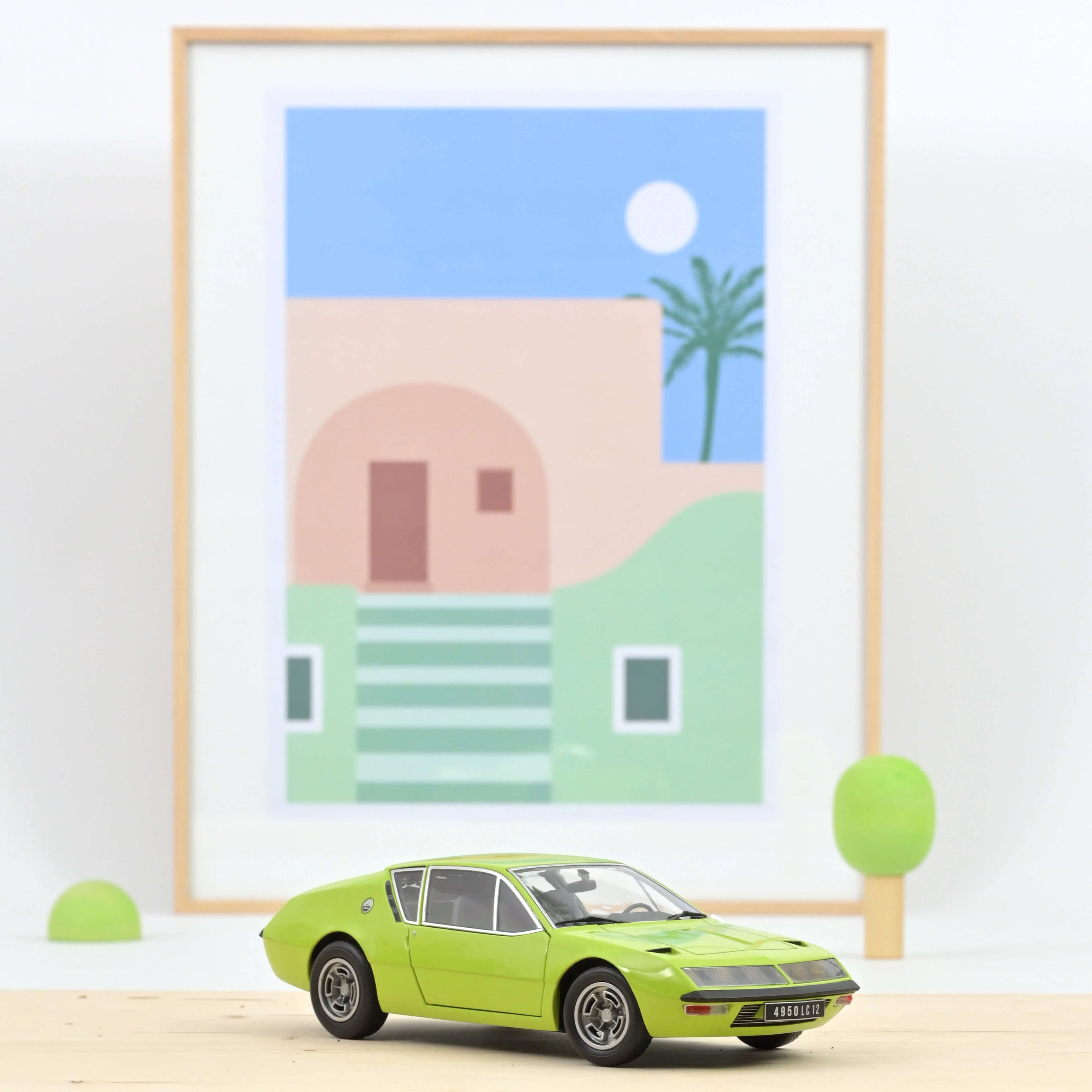 Alpine A310 1600 VF 1975 Vert Tilleul 1:18 - 310 pcs