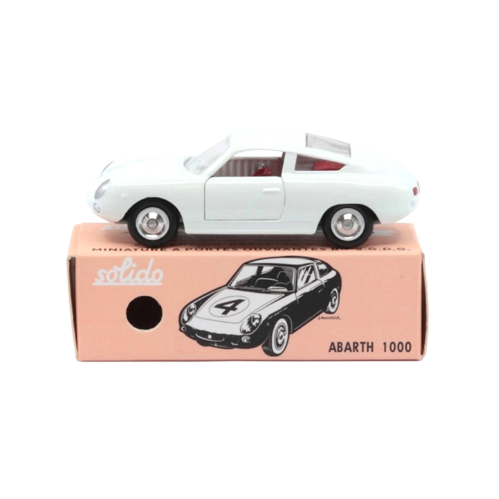 Fiat Abarth 1000 Blanche 1962 1:43