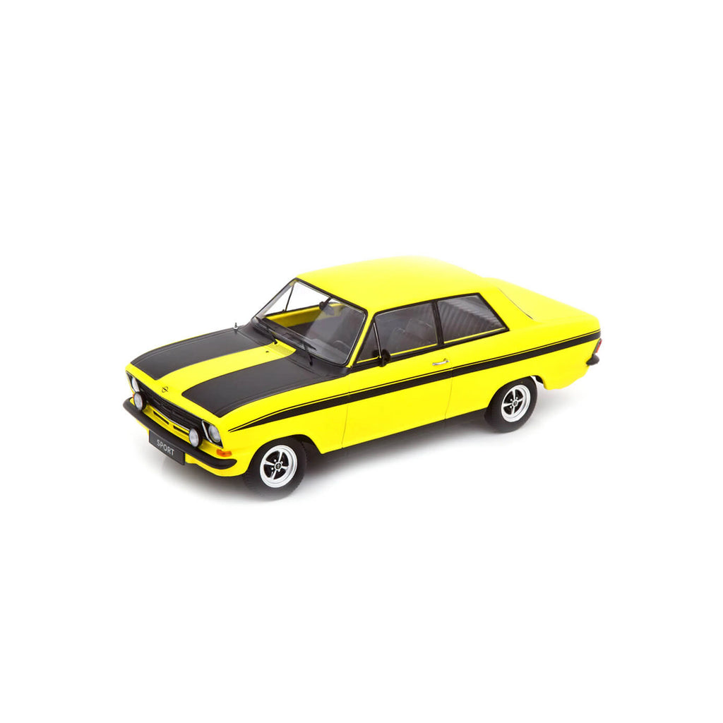 Opel Kadett B Sport 1973 Jaune/Noir 1:18