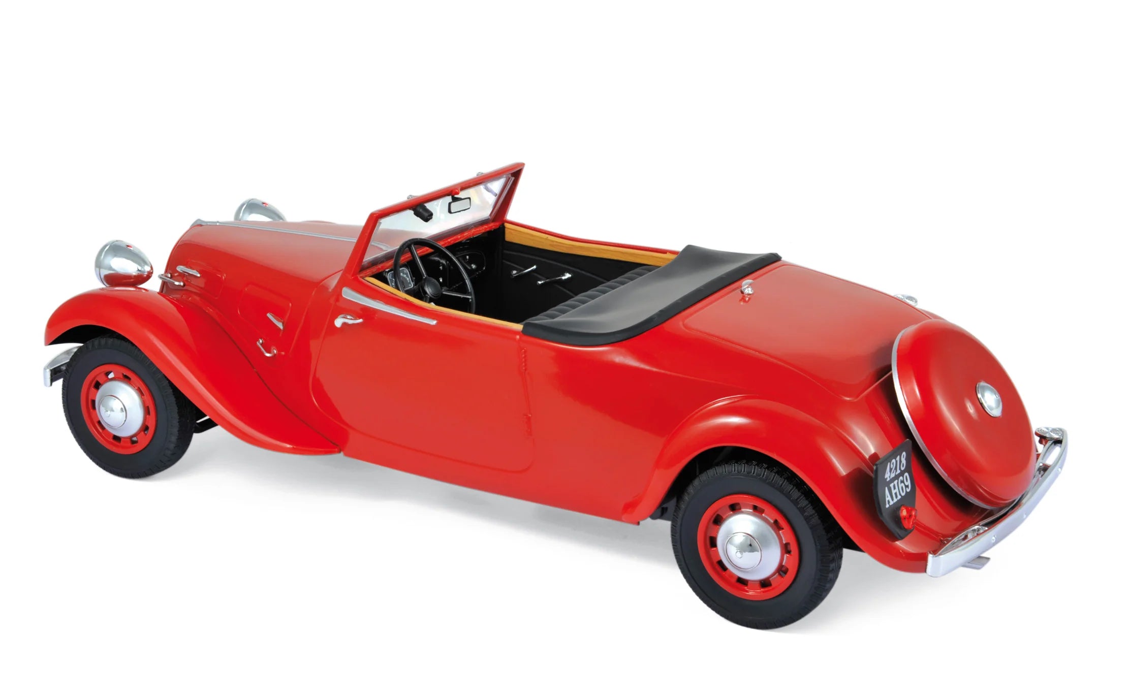 Citroën Traction Avant Cabriolet 11 B 1939 Rouge 1:18 - 100 pcs