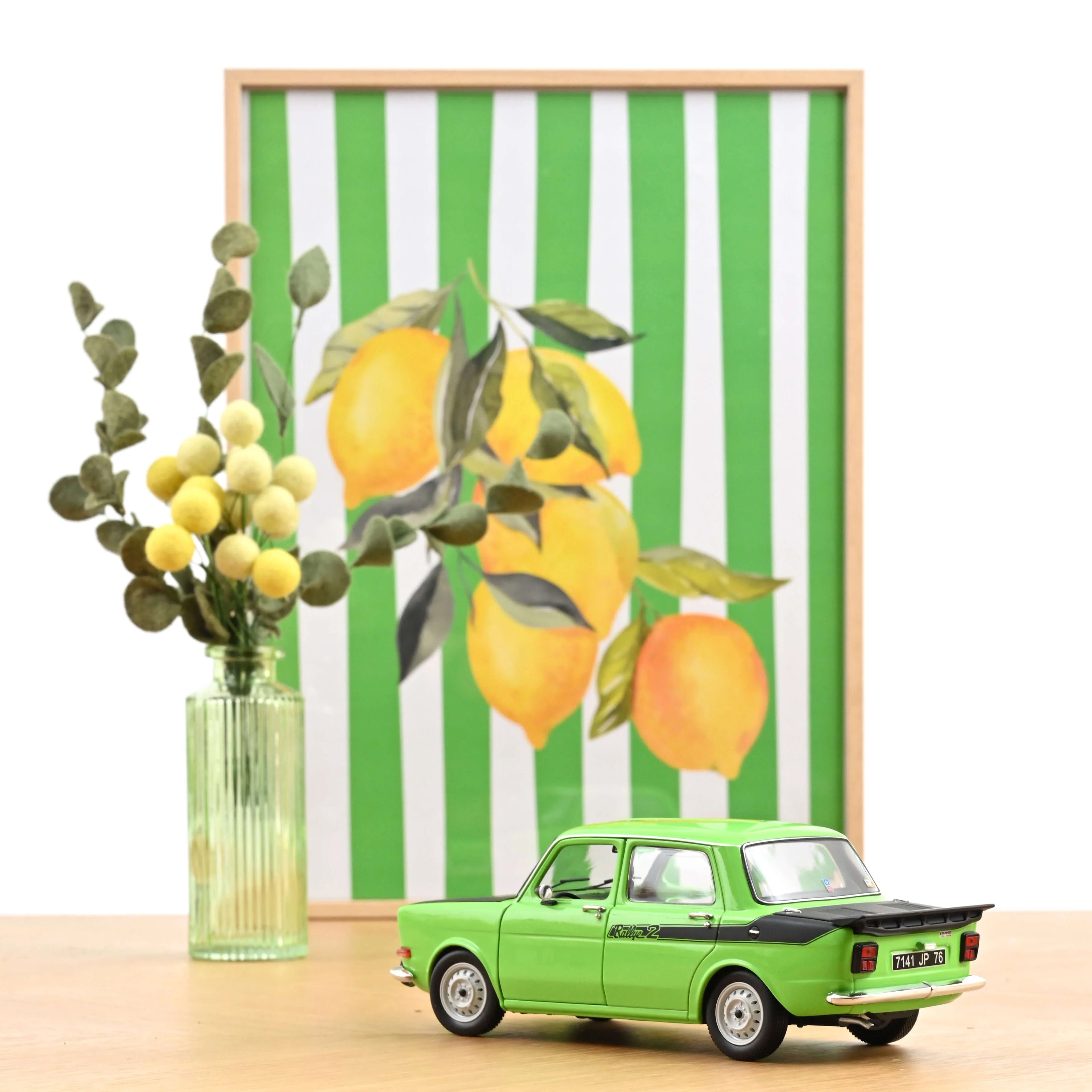 Simca 1000 Rallye 2 1976 Racing Green 1:18