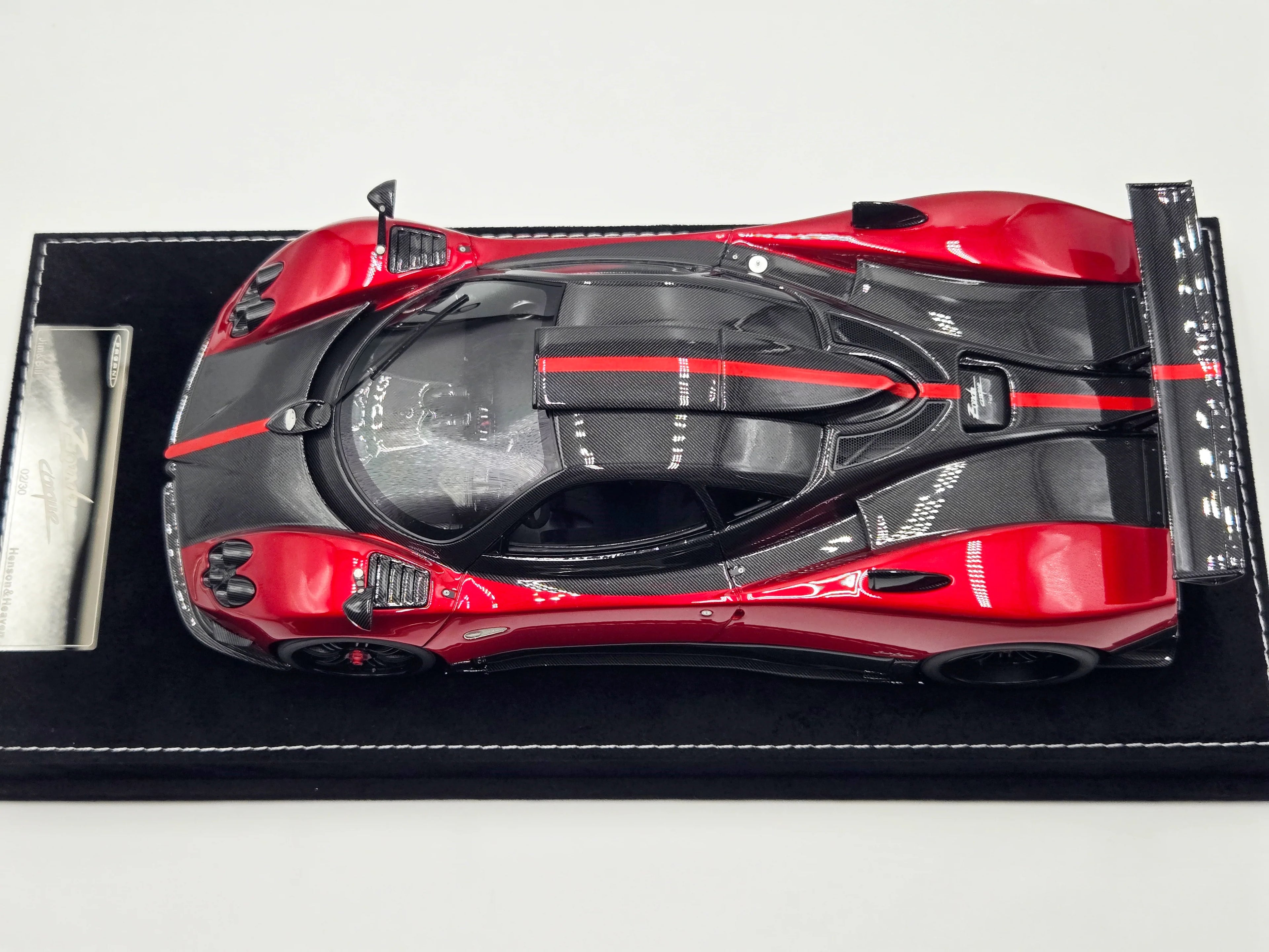 HH Model Pagani Zonda Cinque Metallic Red, Limited 30 pcs