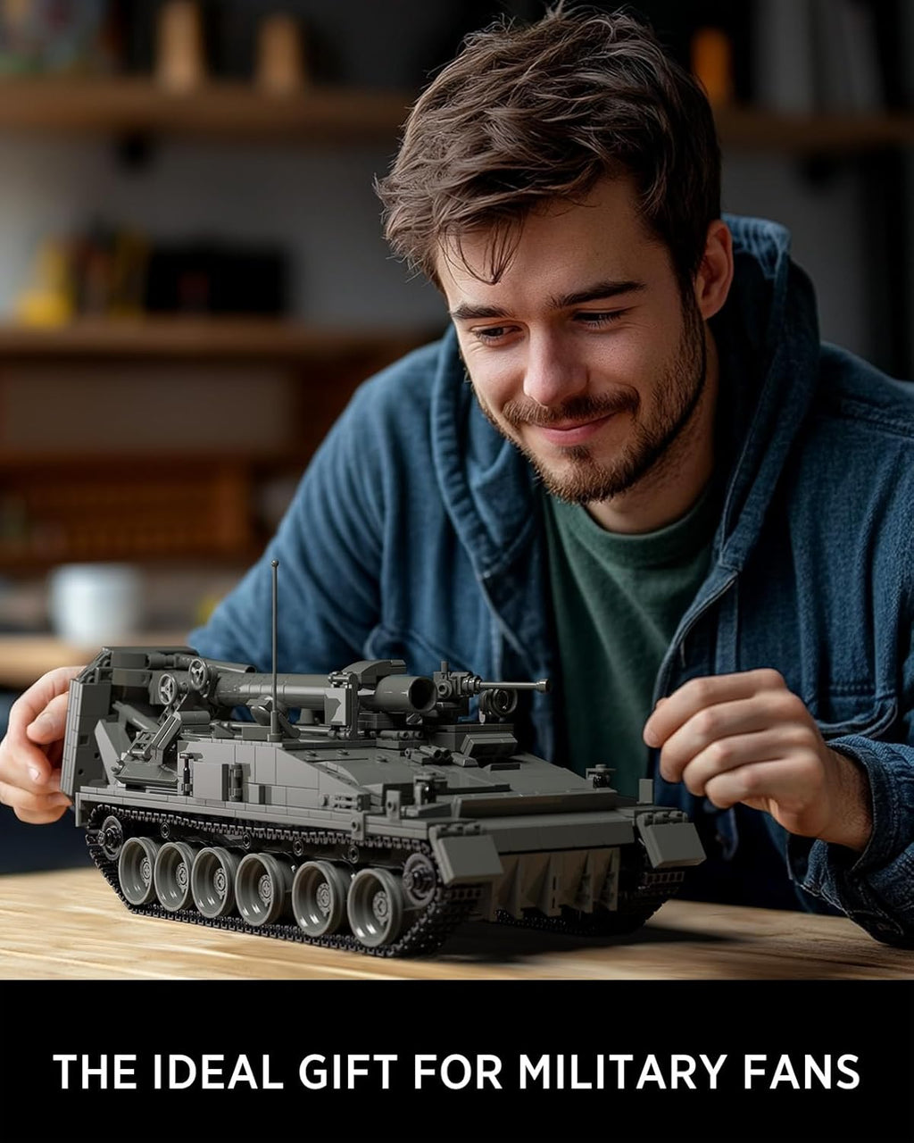 Nifeliz 2S4 Military Tank (1438PCS, NF10291)