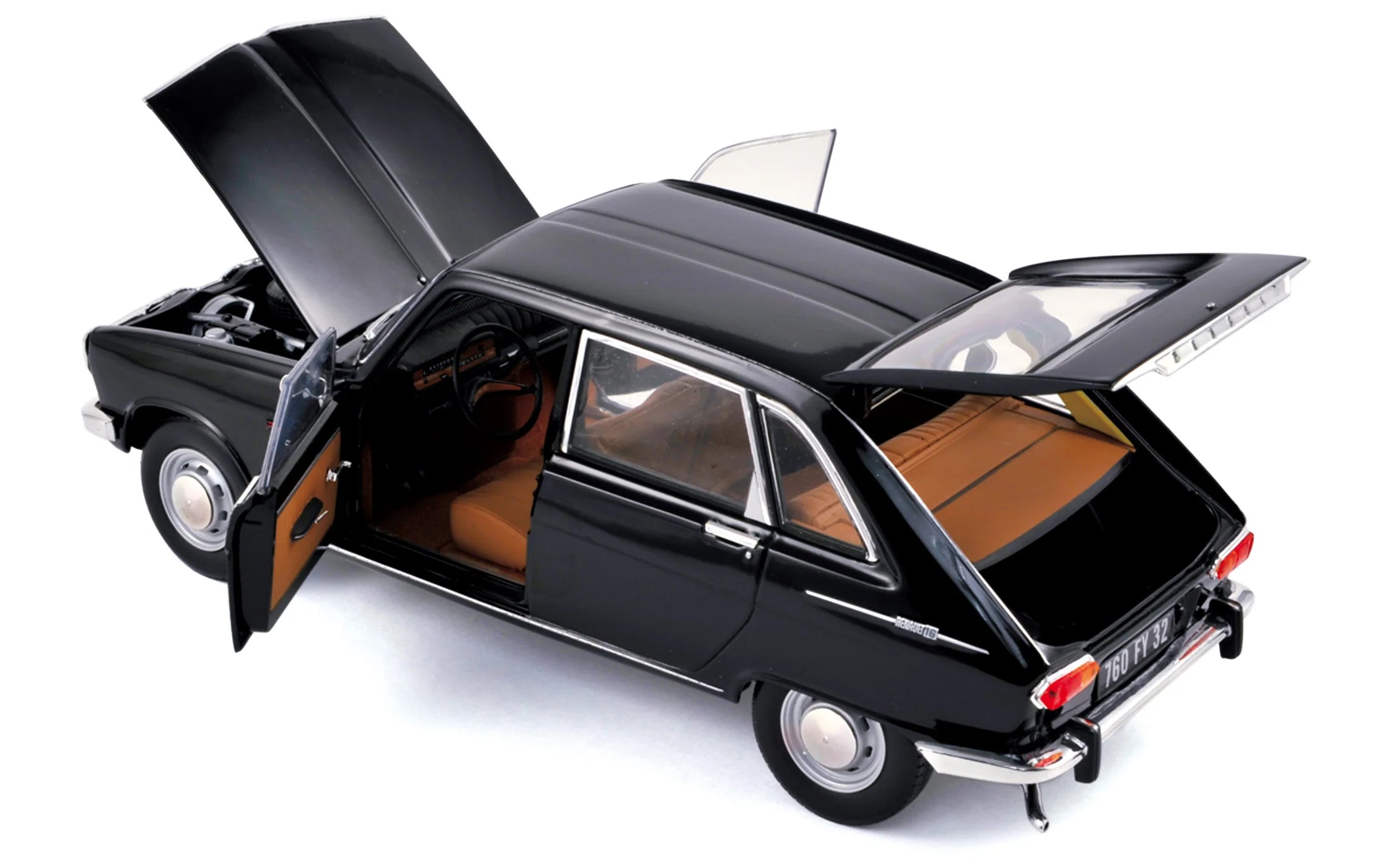 Renault 16 1967 Noir 1:18