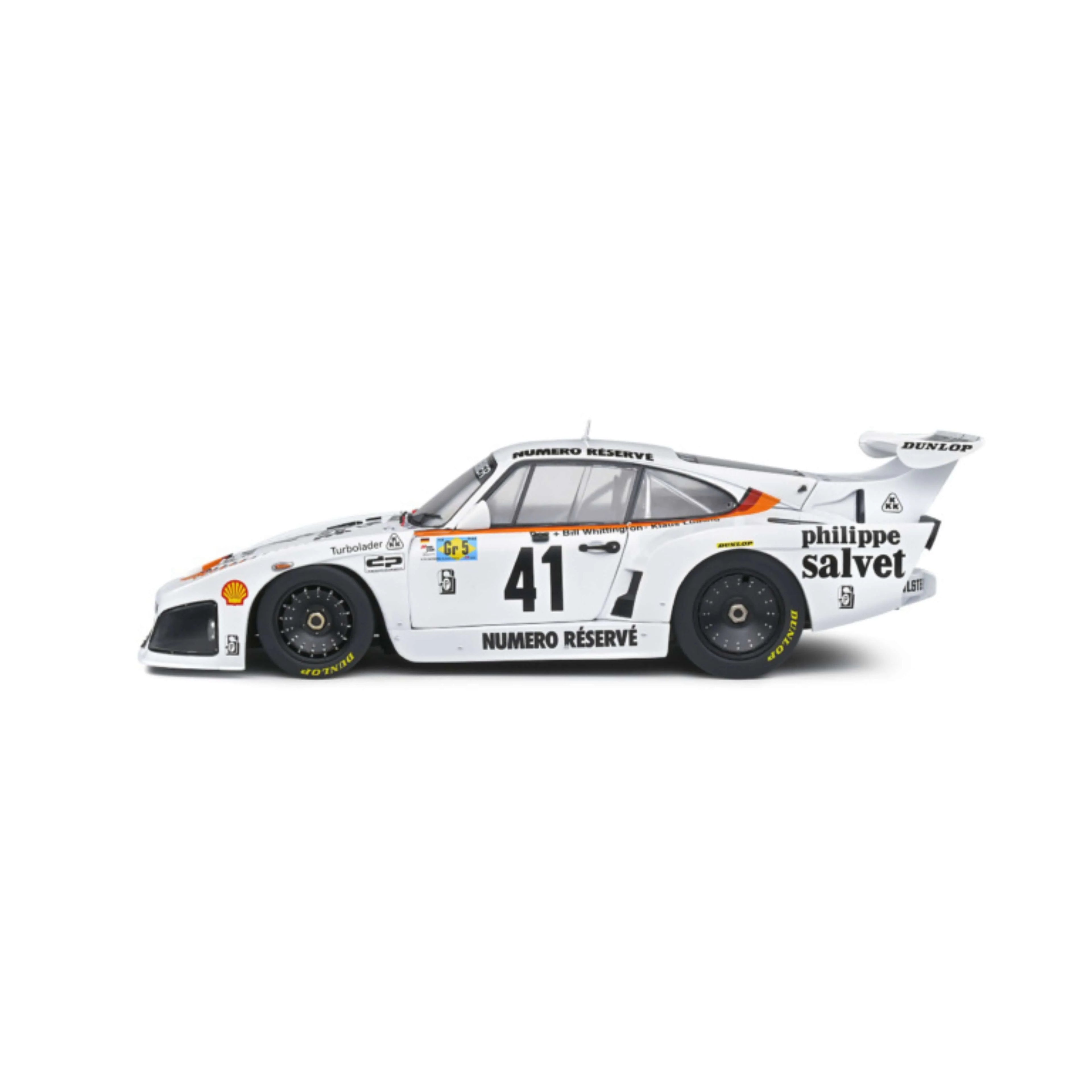 Porsche 935 K3 White -24h Le Mans-#41 Ludwig / Whittington 1:18