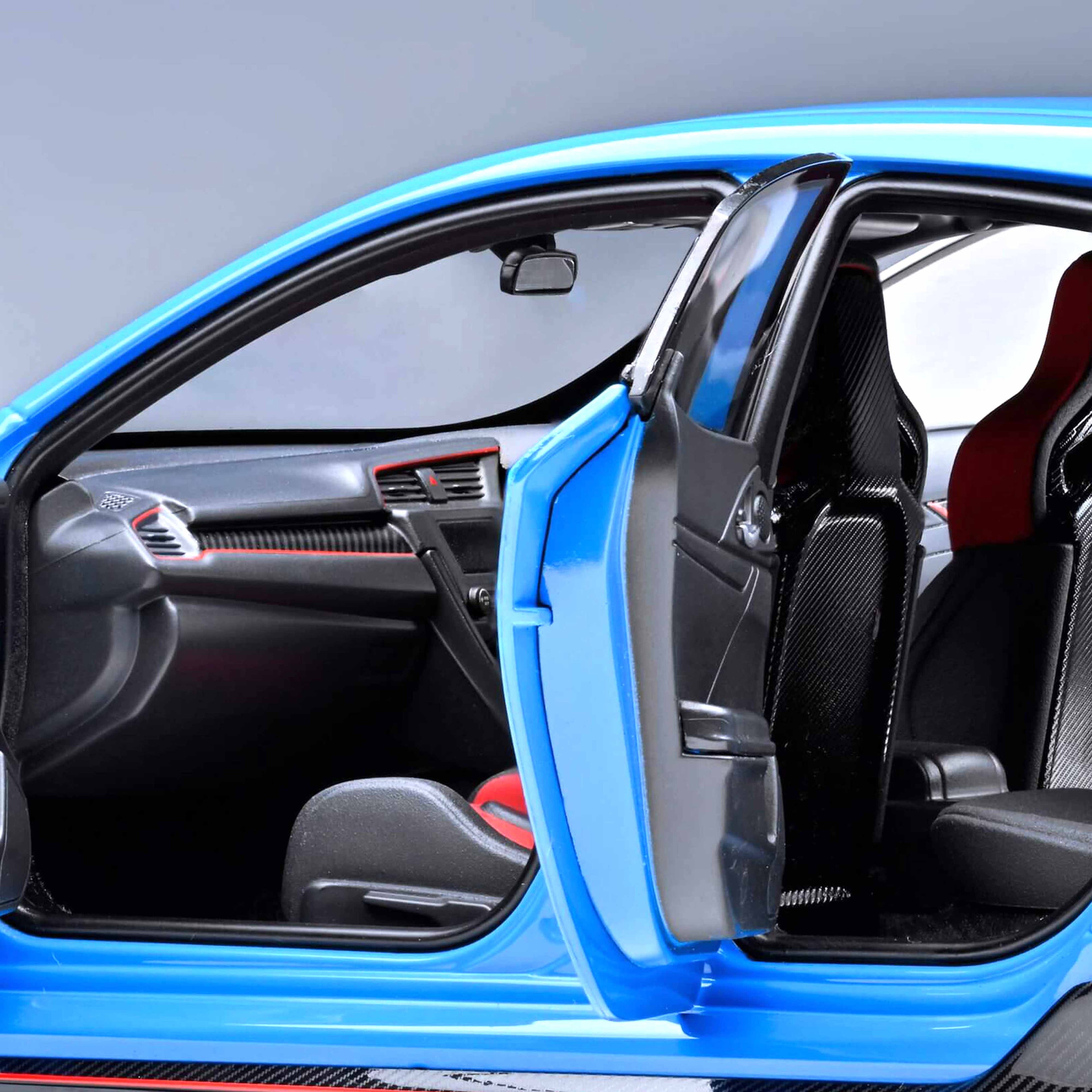 Honda Civic Type R (FK8) 2021 Racing Blue Pearl RHD 1:18