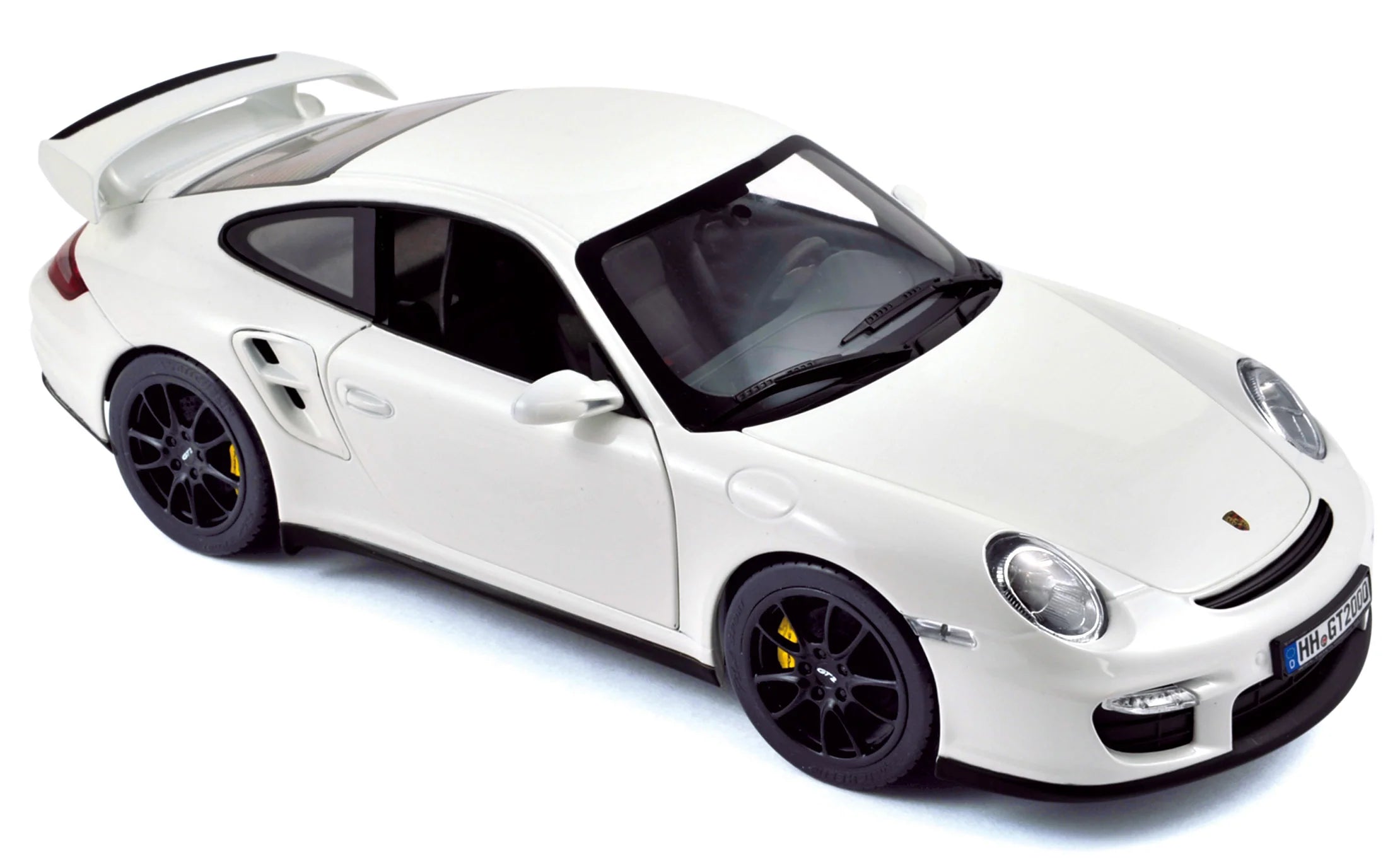 Porsche 911 GT2 2007 White 1:18