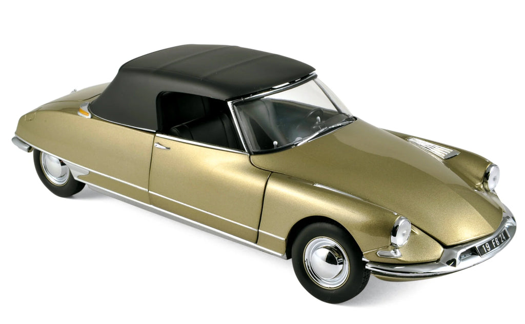 Citroën DS 19 Convertible 1961 Sahara Grey 1:18
