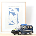Peugeot Partner 2016 Gendarmerie Blue and Yellow striping 1:18