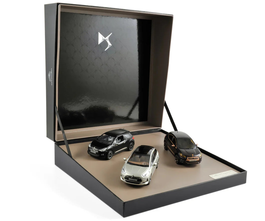 Coffret Ligne DS 2011 - DS3 Black, DS4 Purple, DS5 White Pearl