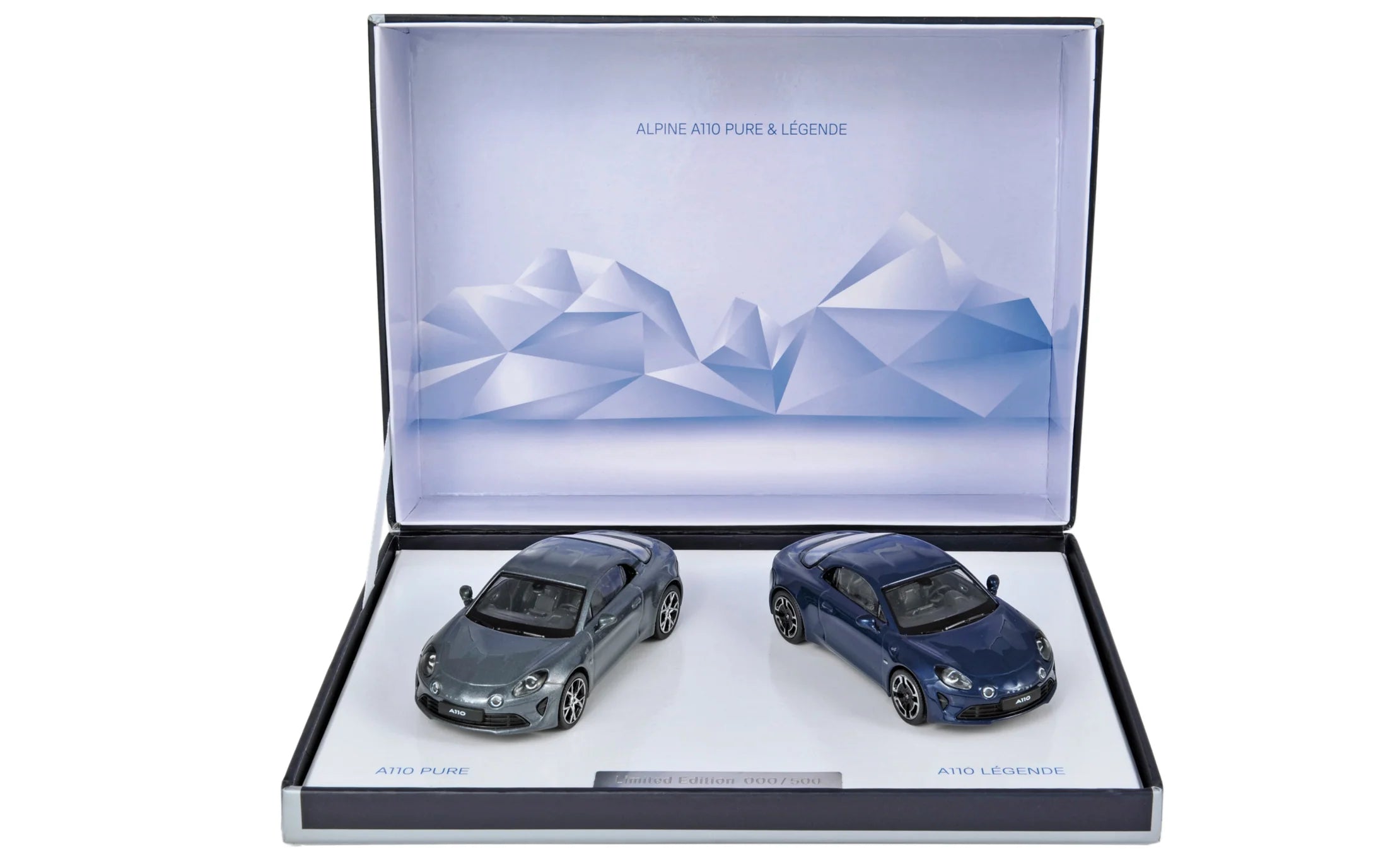 Gift Box Alpine A110 Pure&Légende 2018 1:43 - 500pcs