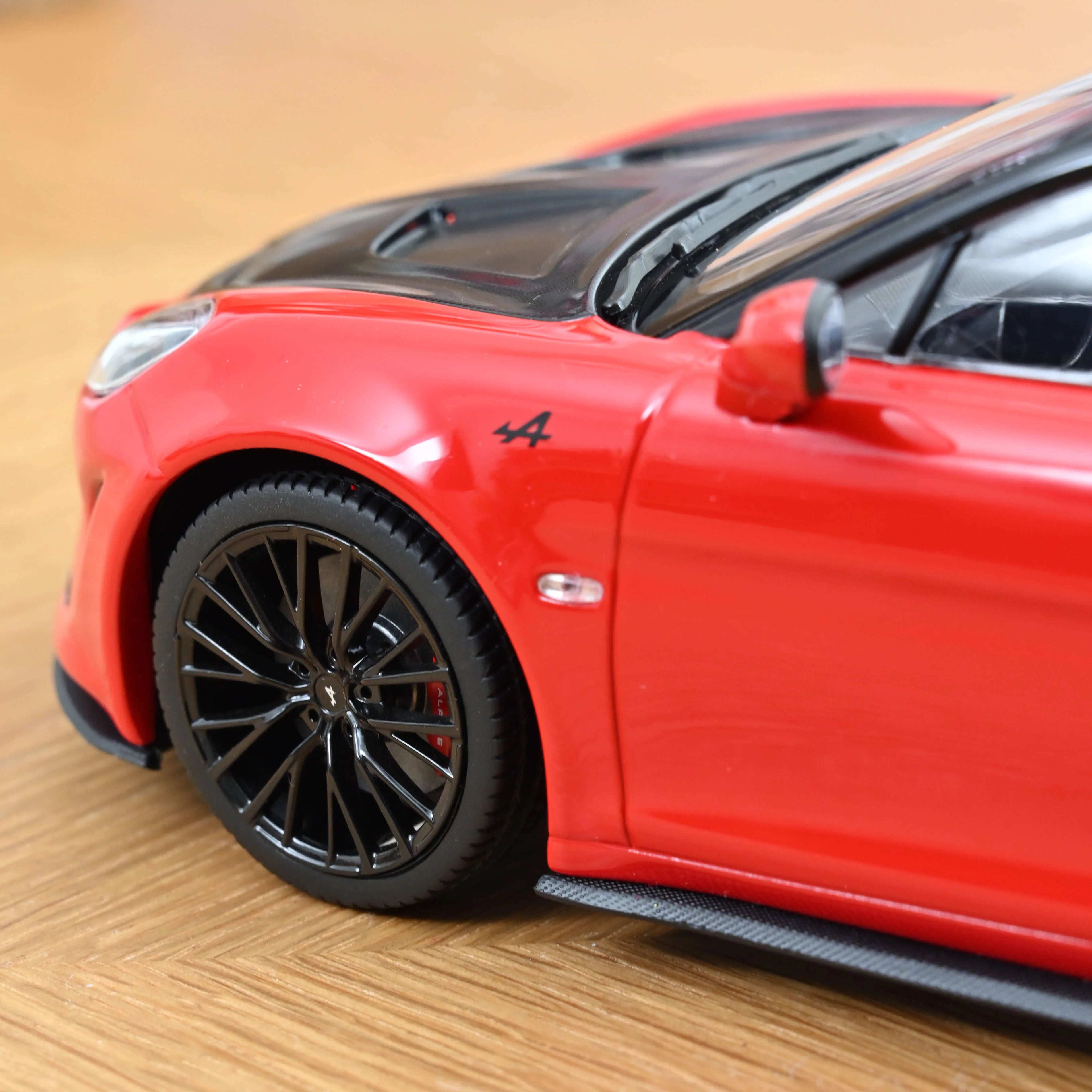 Alpine A110 R Turini 2025 Seismic Red 1:18