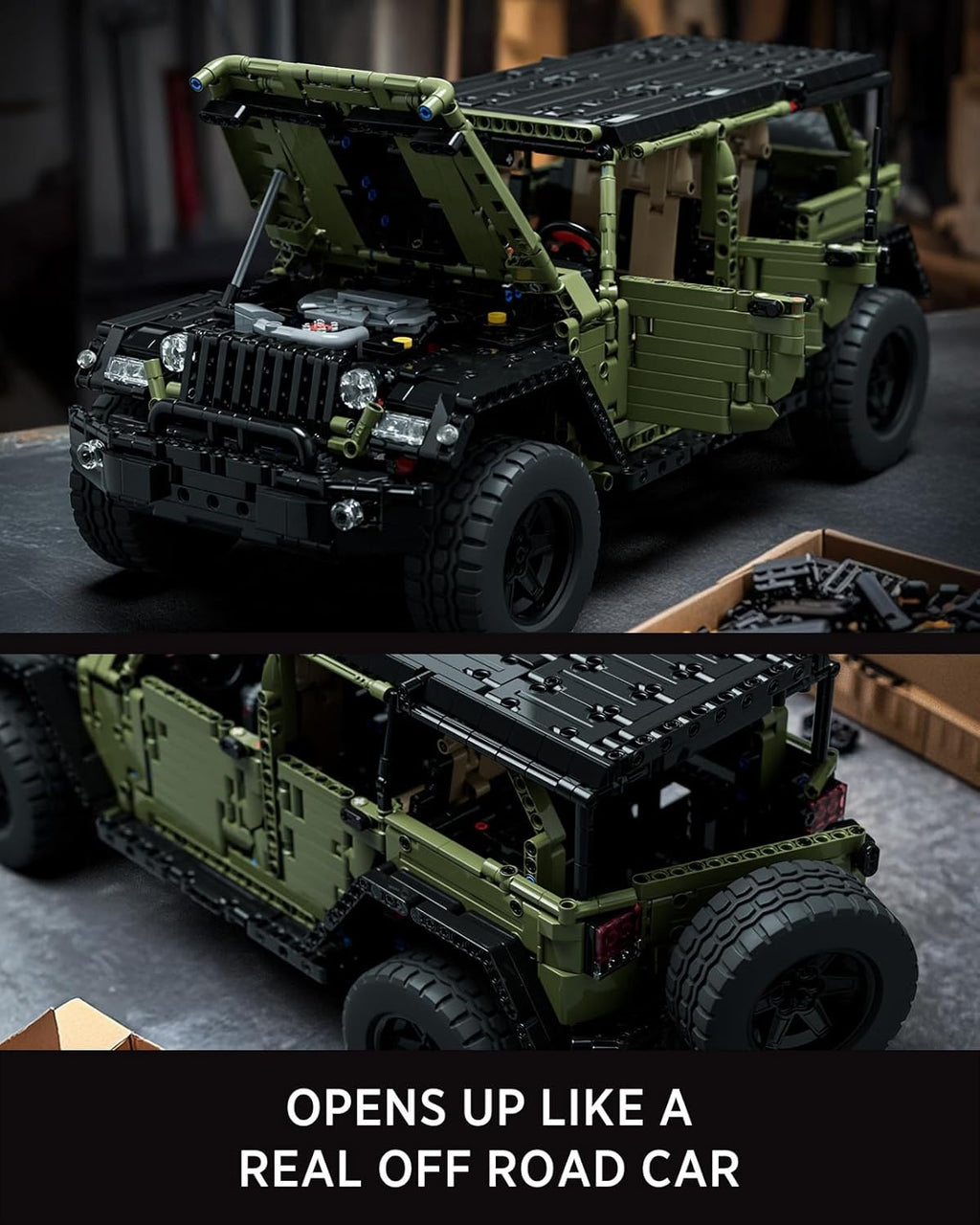 Nifeliz Willis 4x4 Off-Road Car (2899 PCS, NF10324)