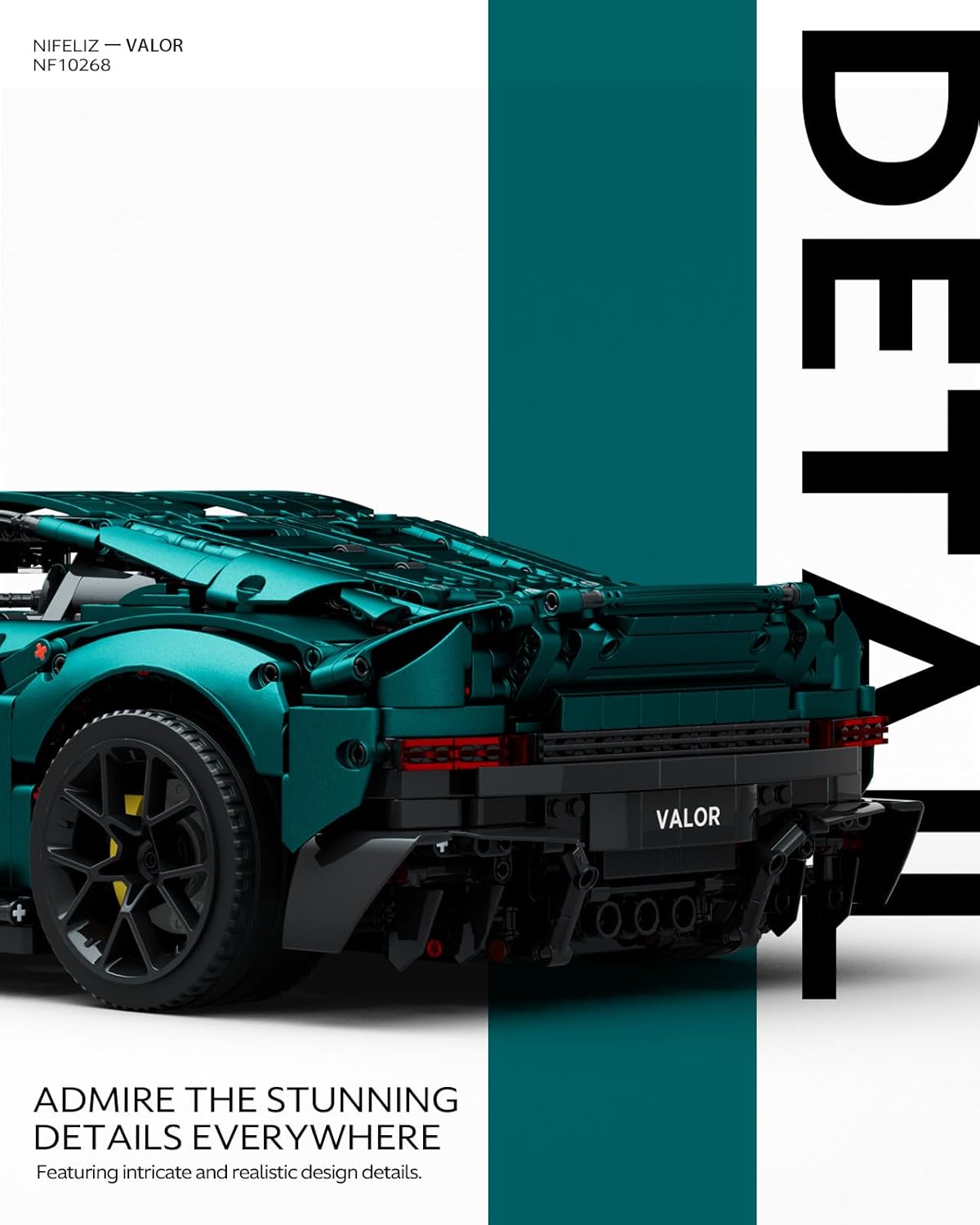 Nifeliz Valor Sports Car (3374 PCS, NF10268)