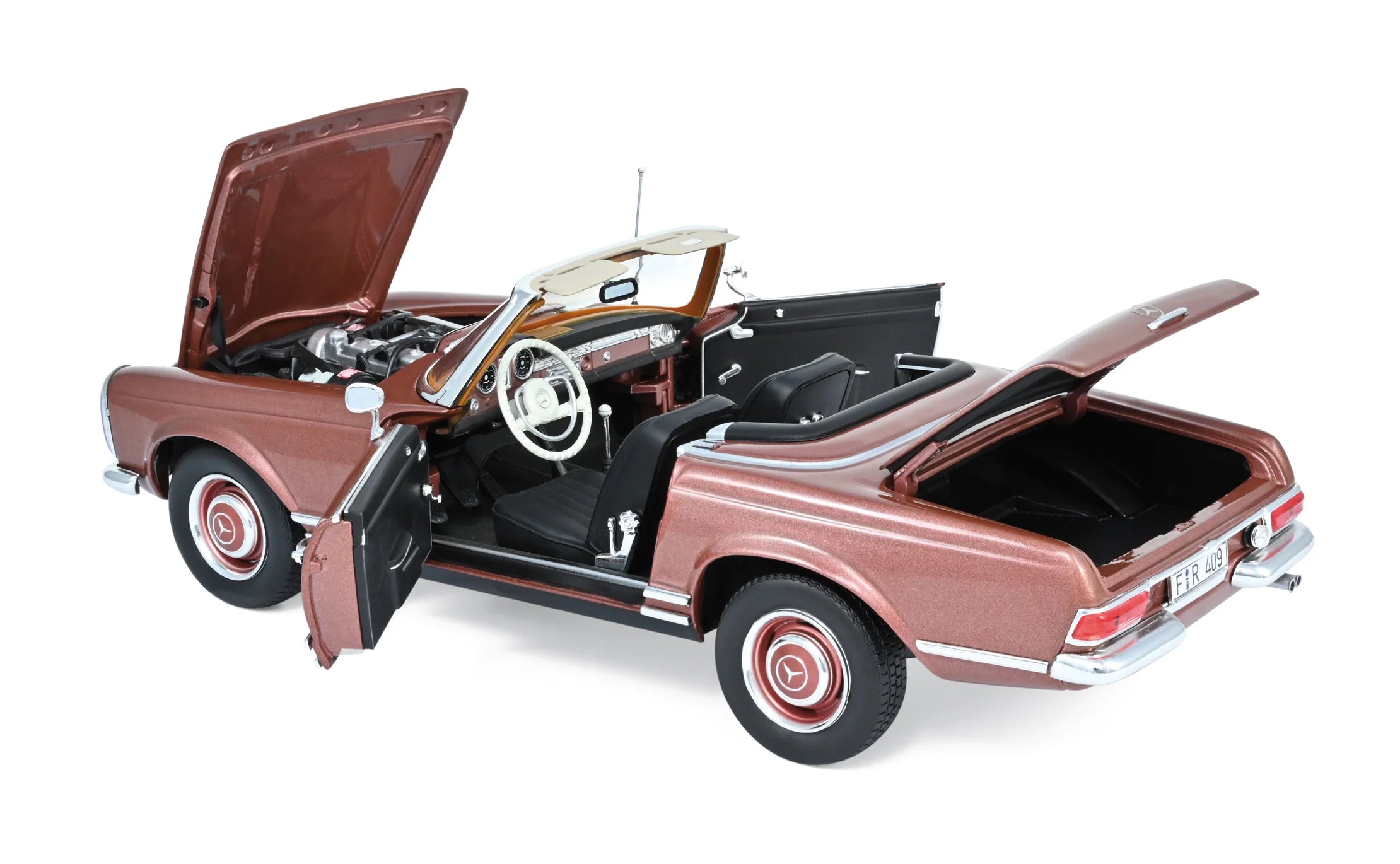 Mercedes-Benz 230 SL 1963 Copper metallic 1:18 - 100pcs