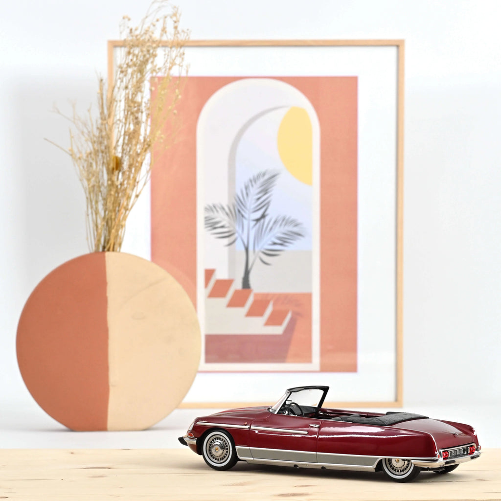 Citroën DS 21 Palm Beach 1968 Ruby Red 1:18 - 300pcs