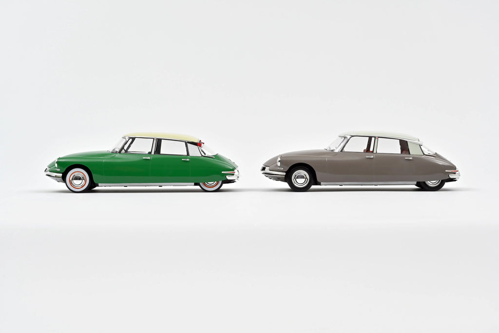 Citroën DS 19 1956 Vert Printemps & Beige 1:18