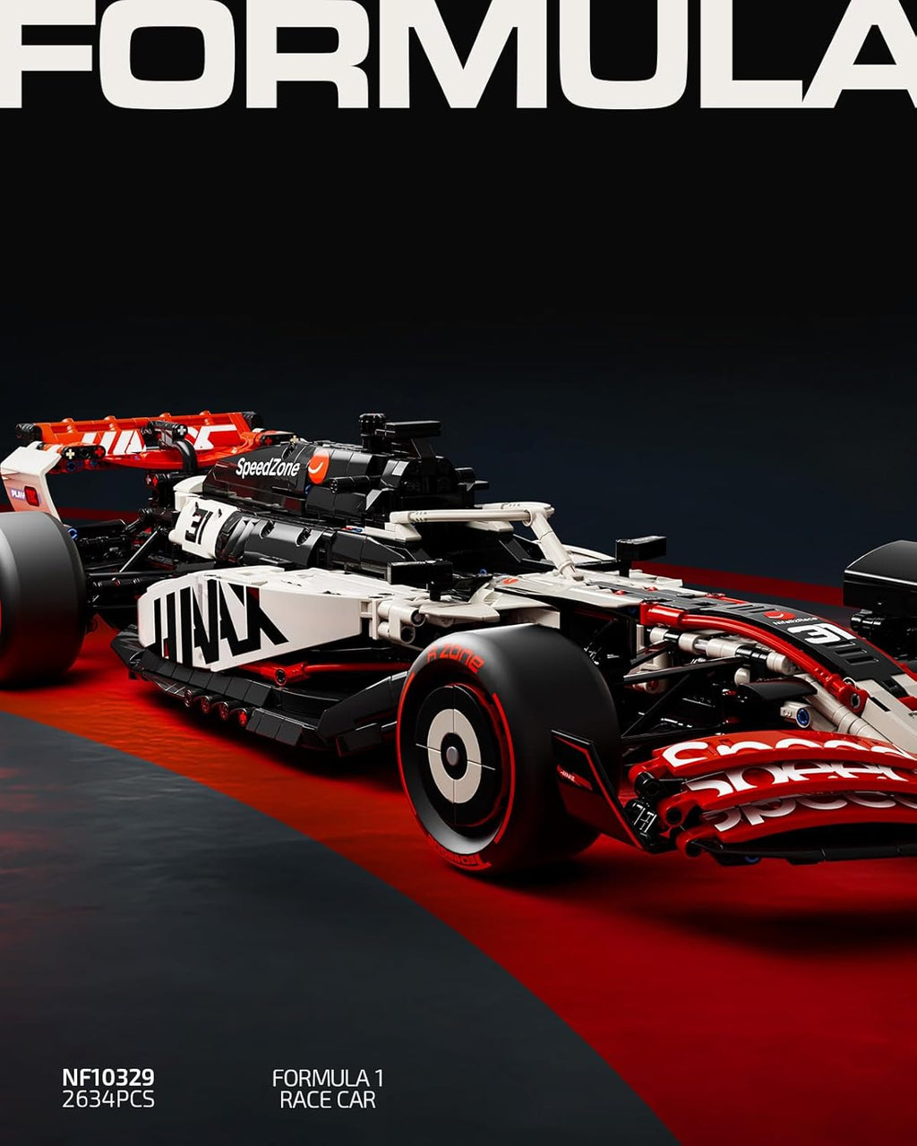 Nifeliz V25 F1 Racing Car (2634 PCS, NF10329)