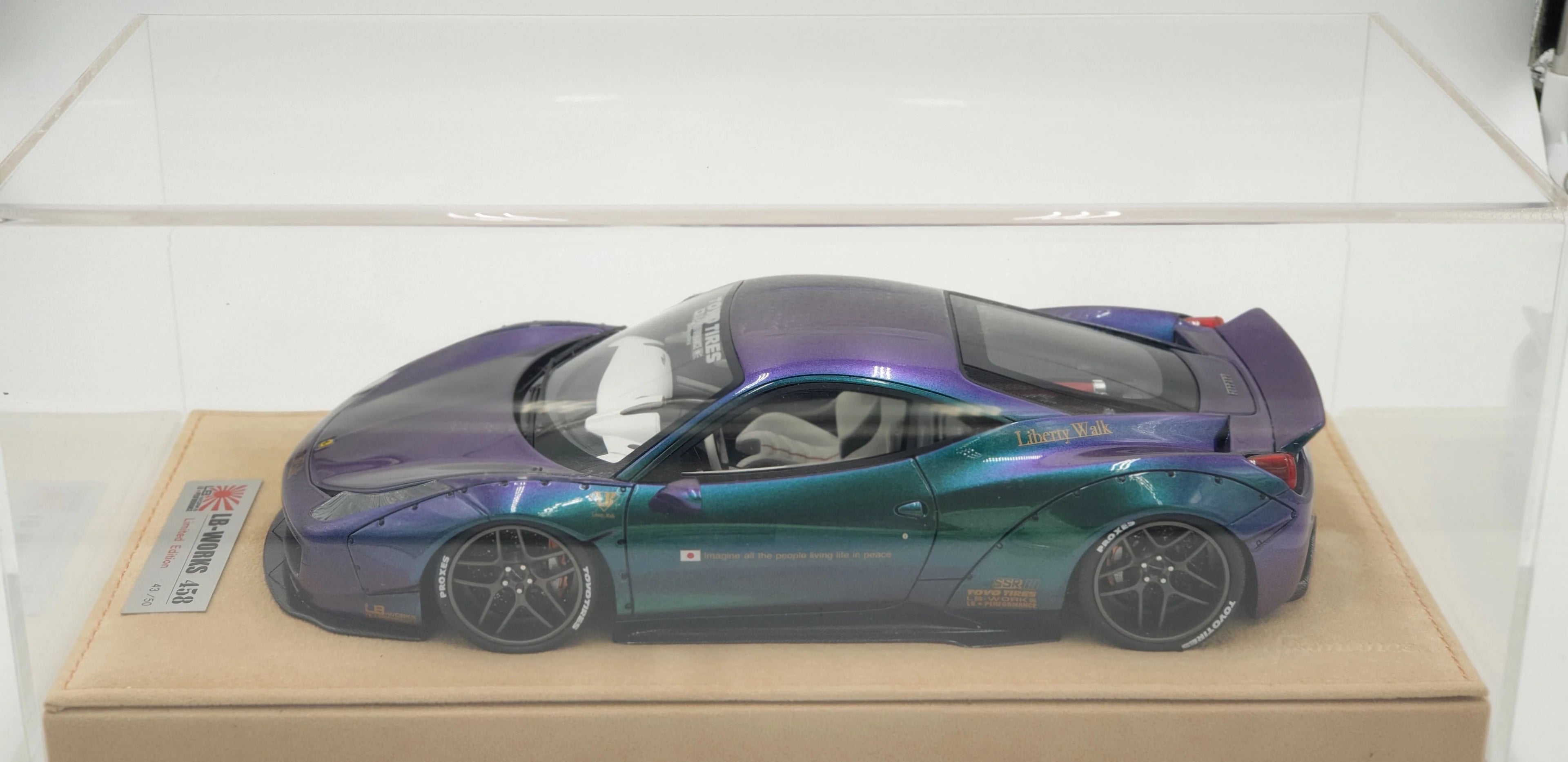 Ferrari 458 Liberty Walk Performance Chameleon - Ltd 50 pcs by LB Work