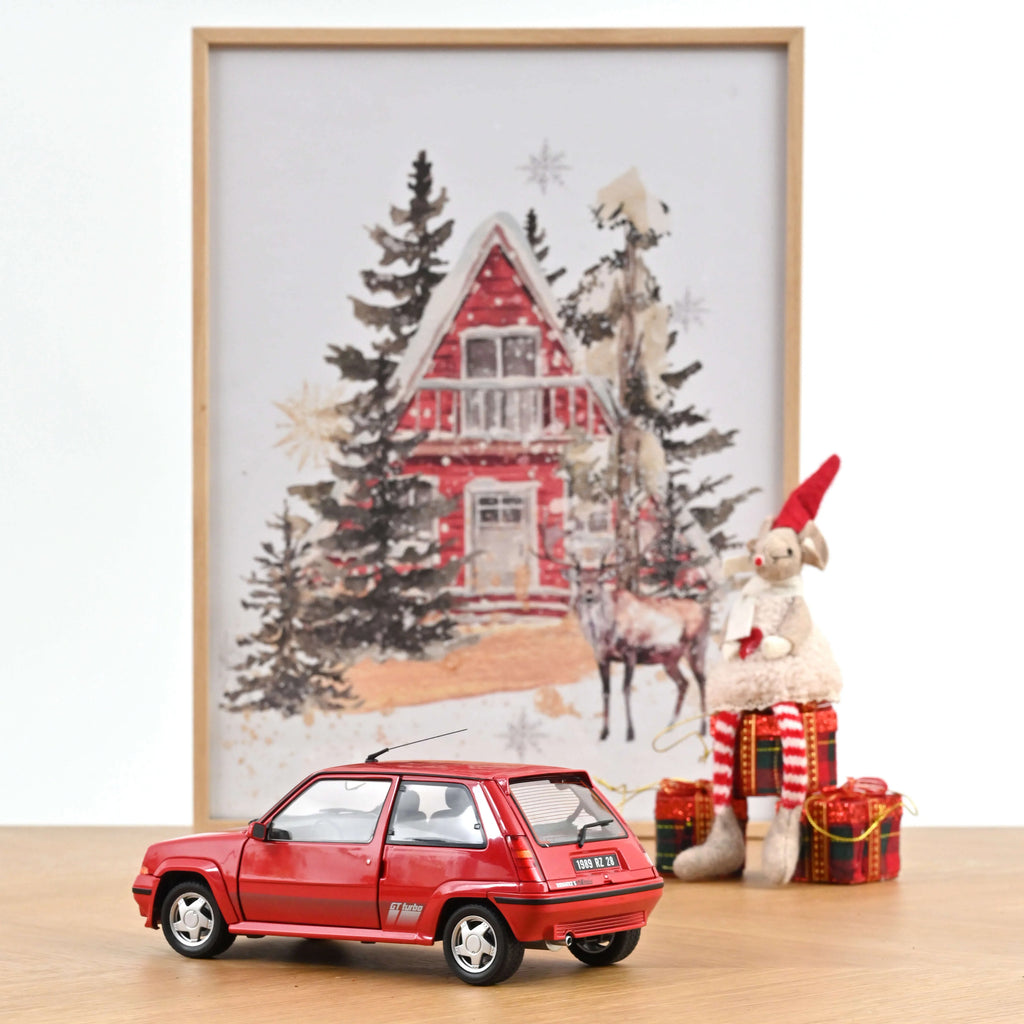 Renault SuperCinq GT Turbo Ph II 1989 Red 1:18