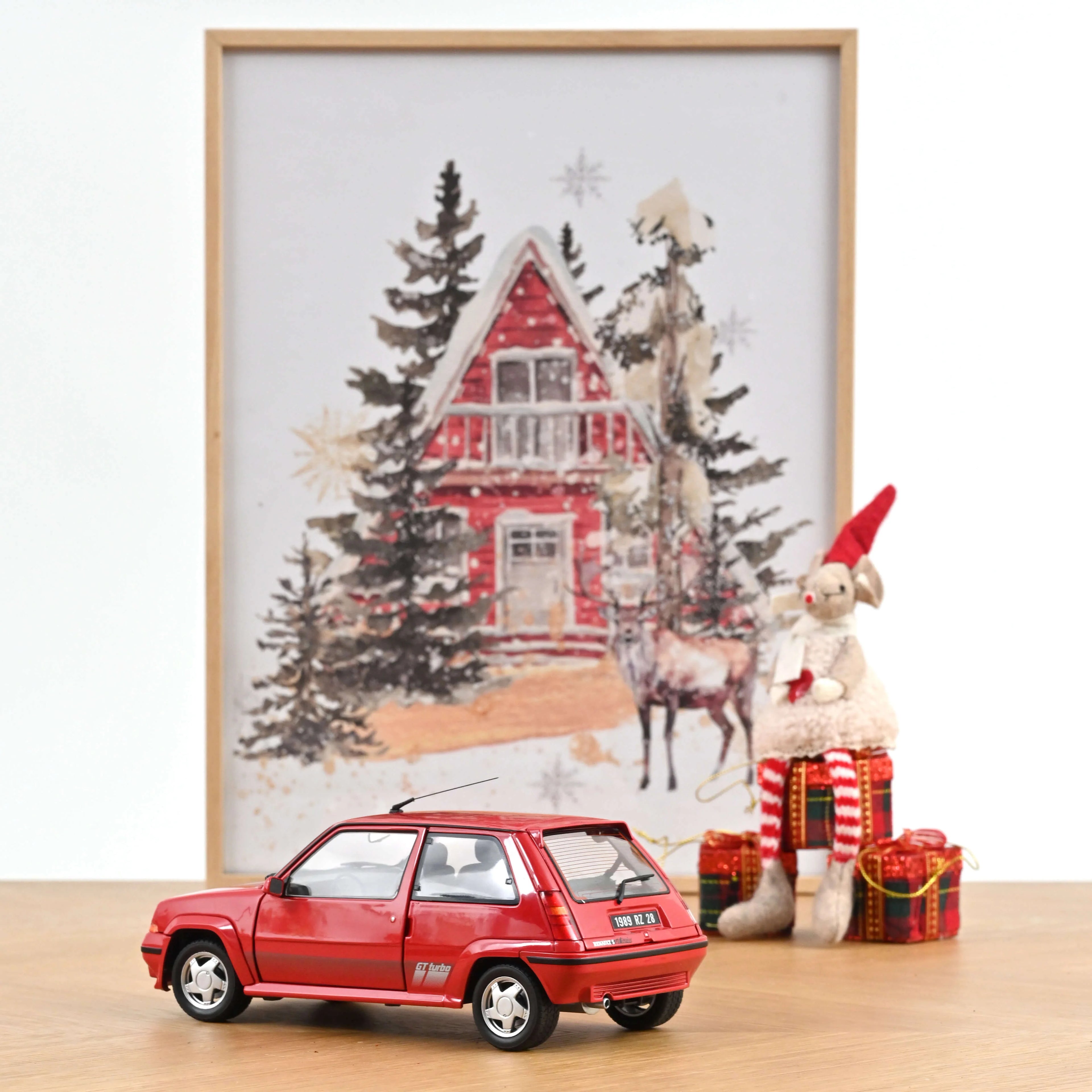 Renault SuperCinq GT Turbo Ph II 1989 Red 1:18