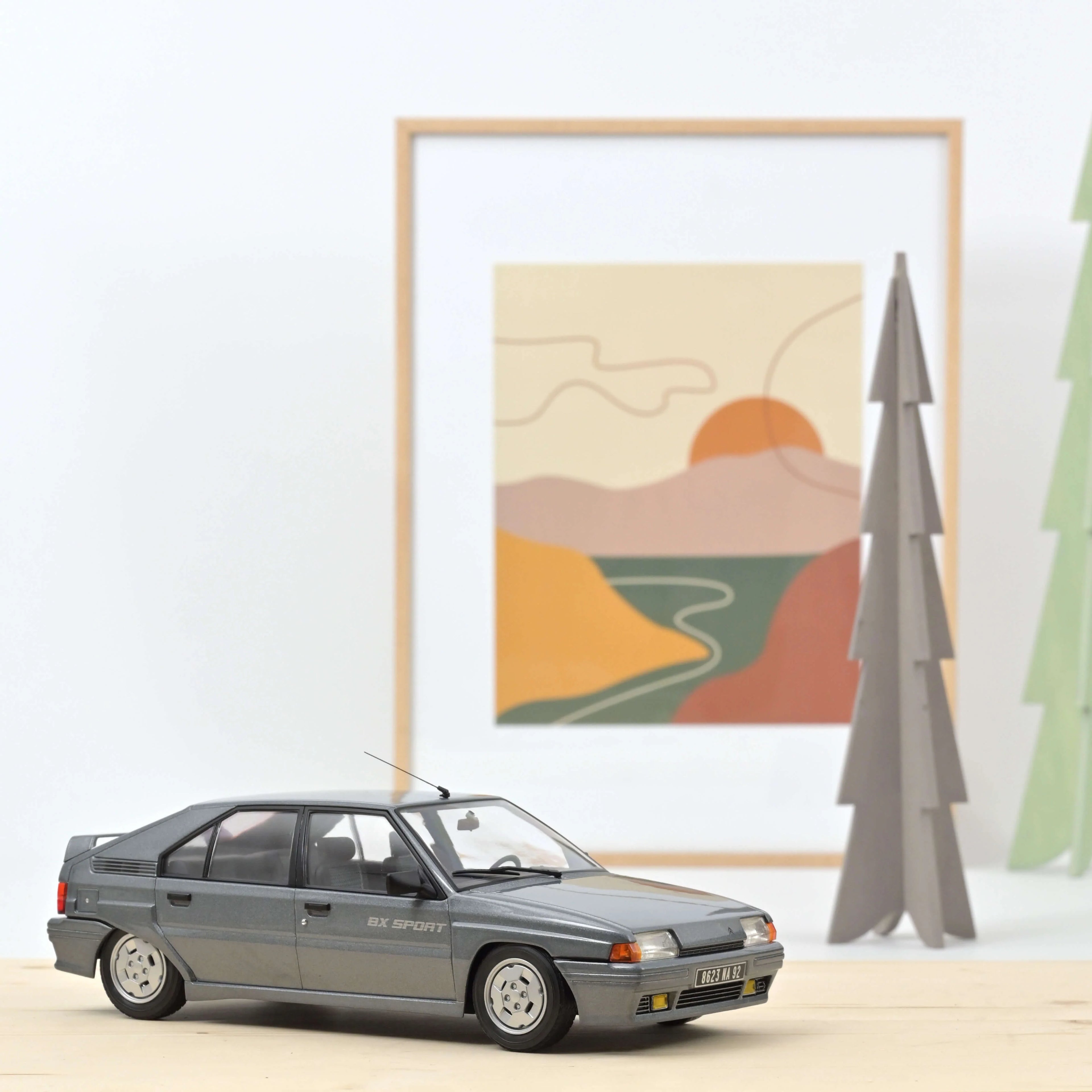 Citroën BX Sport 1985 Fox Grey 1:18