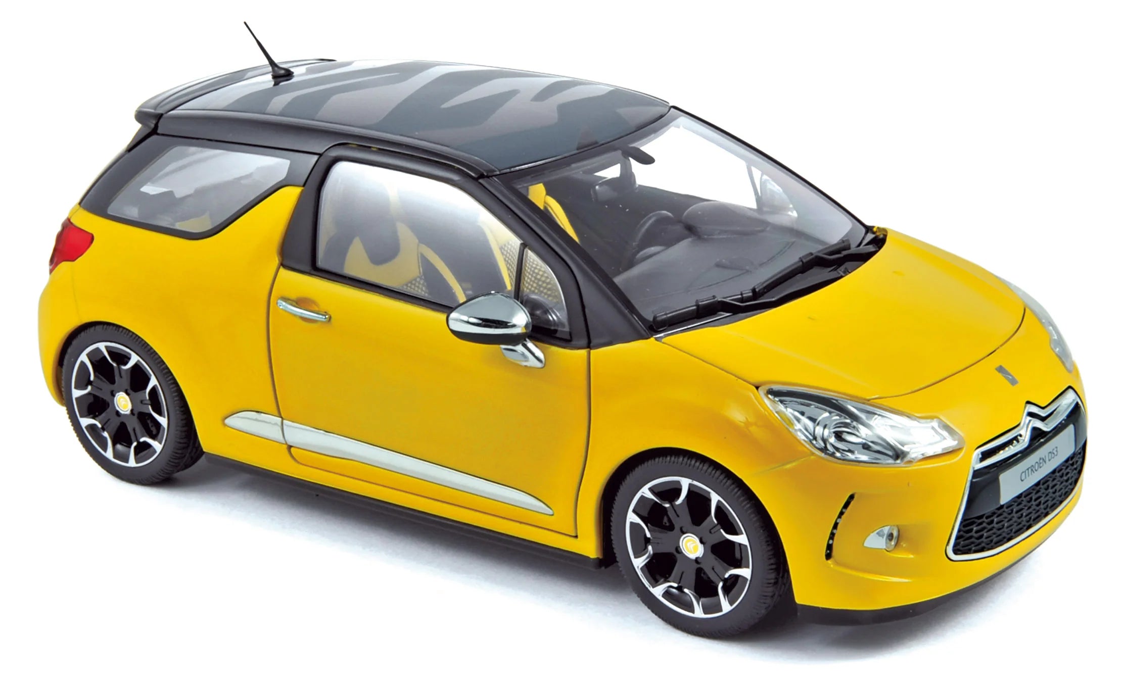 Citroën DS3 2010 Pegase Yellow&Black 1:18