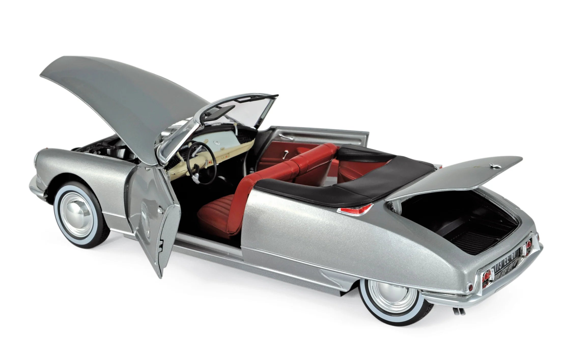 Citroën DS 19 Cabriolet 1961 Gris Perle 1:18
